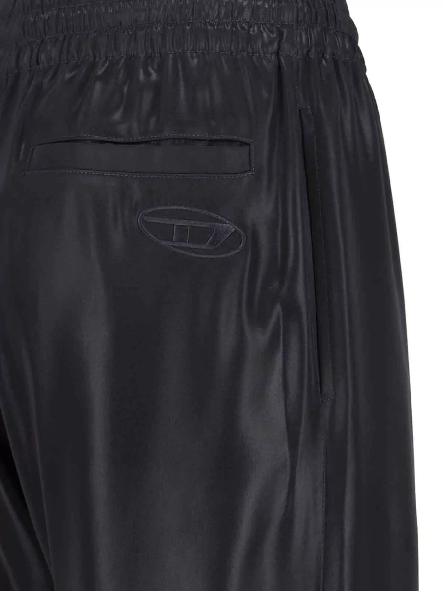 Diesel Straight Leg Trousers Featuring Side Pockets