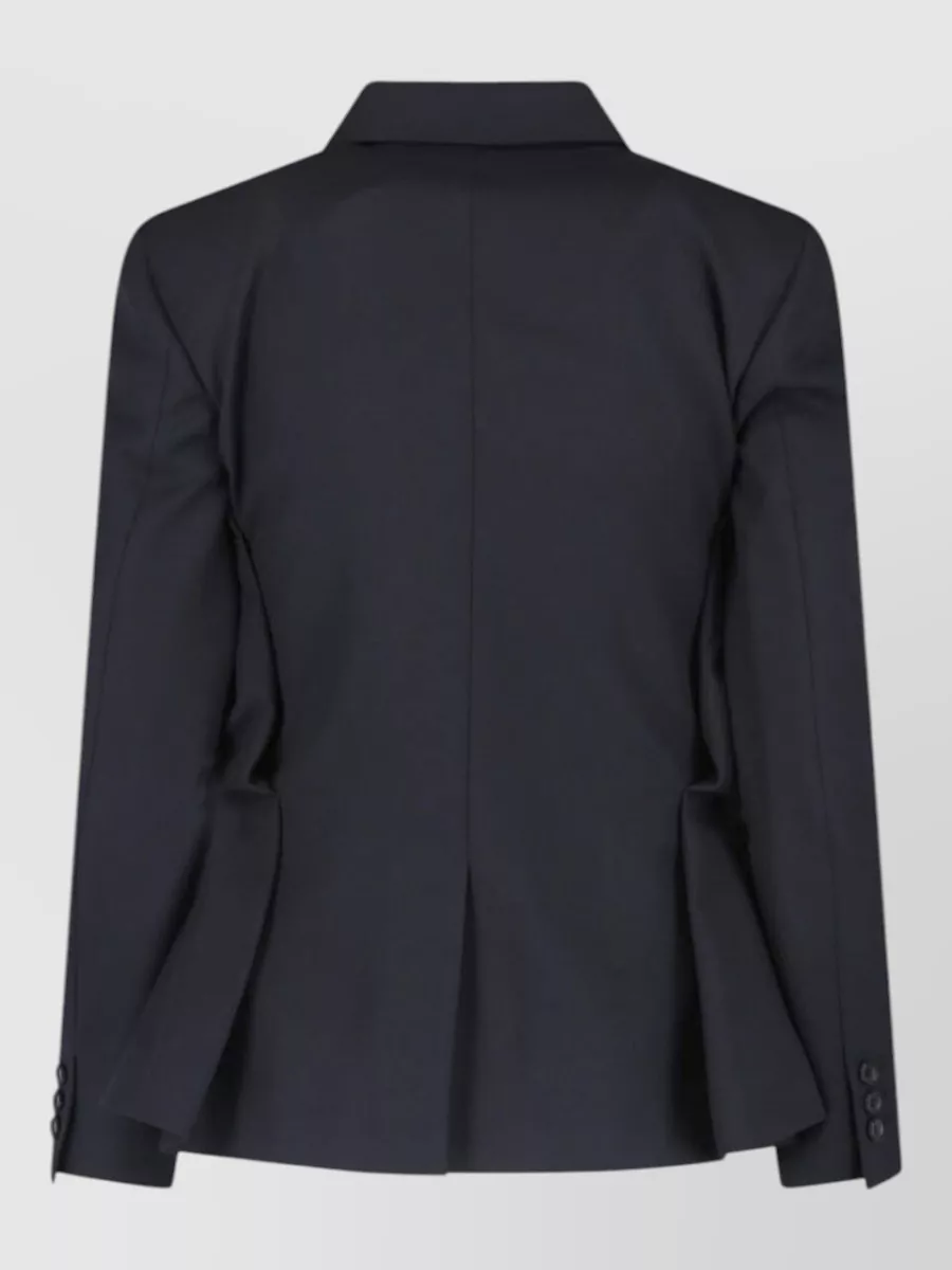 Comme Des Garçons Single-Breasted Blazer