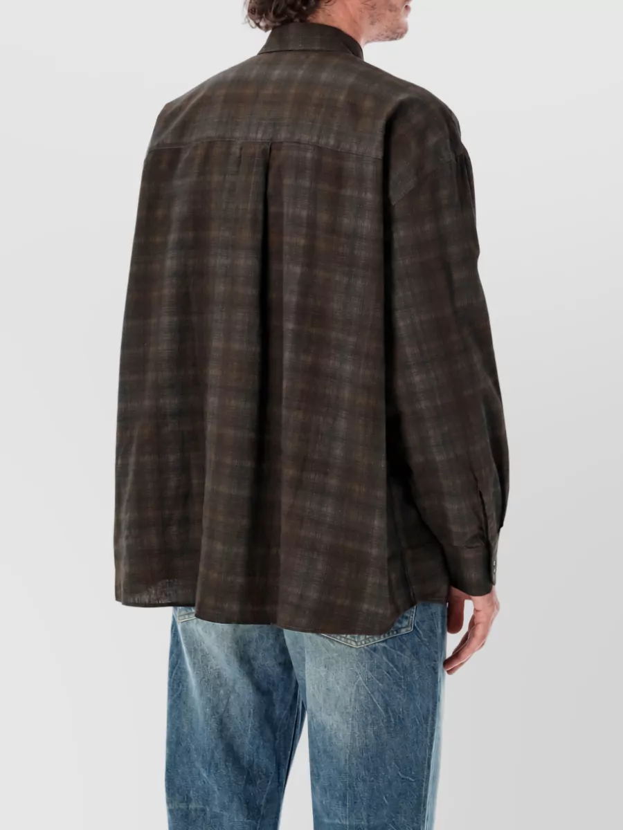 Our Legacy Checked Cotton Shirt