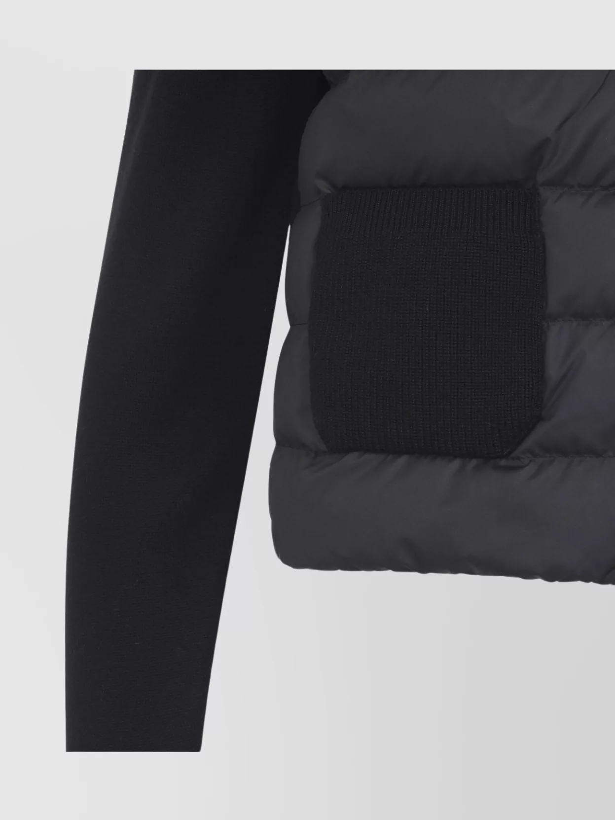 Moncler Quilted Front Cardigan Pockets