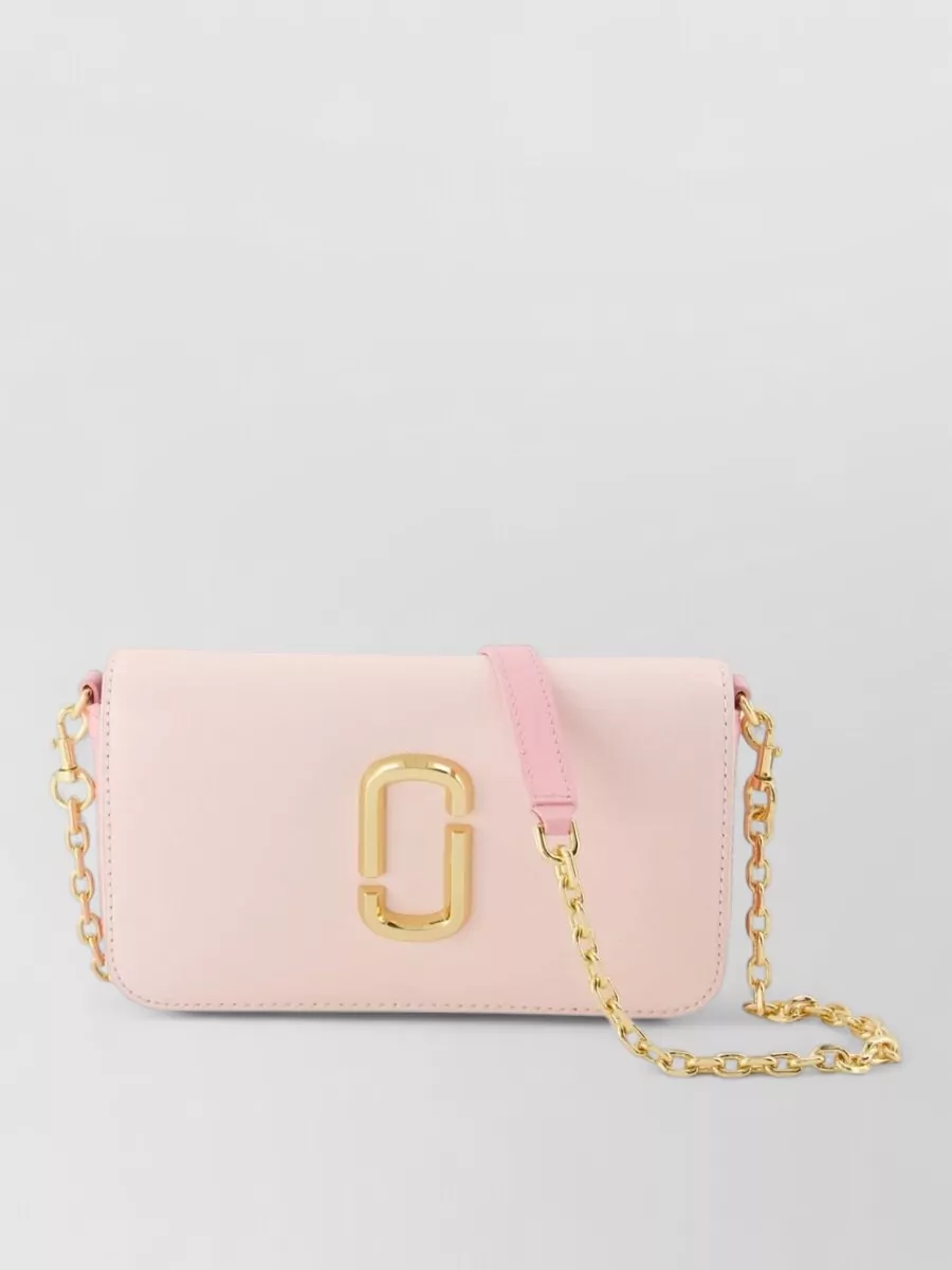 Marc Jacobs leather clutch bag
