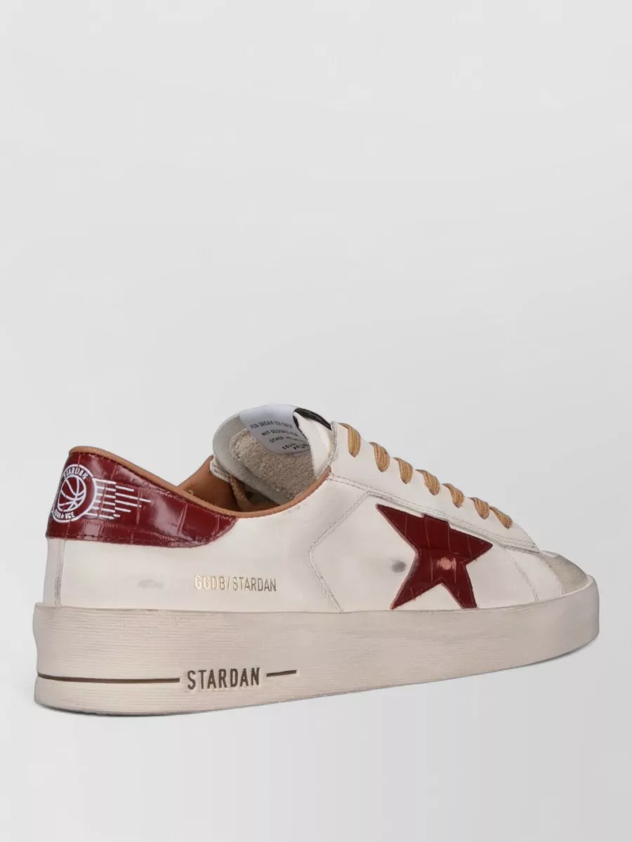 Golden Goose Leather Low-Top Sneakers
