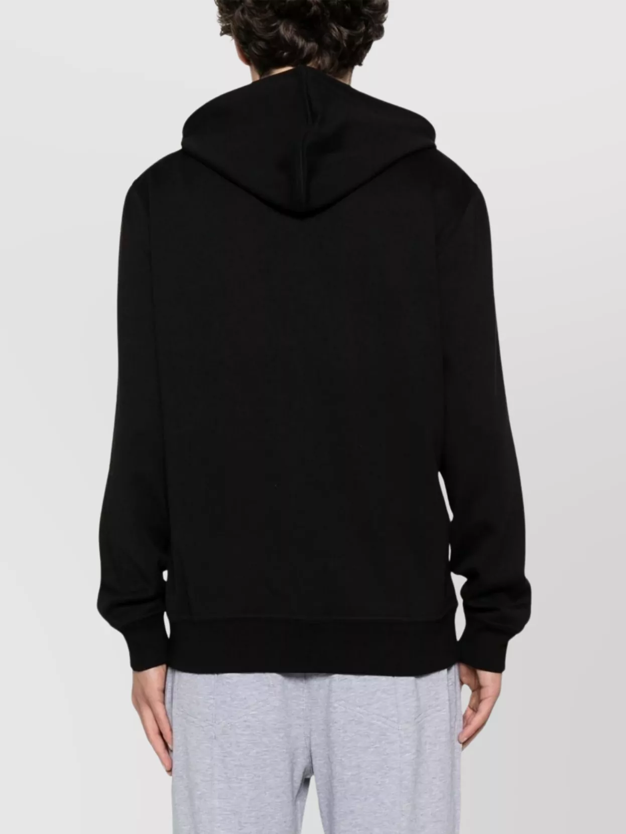 Brunello Cucinelli Hoodie Cotton Drawstring In Black
