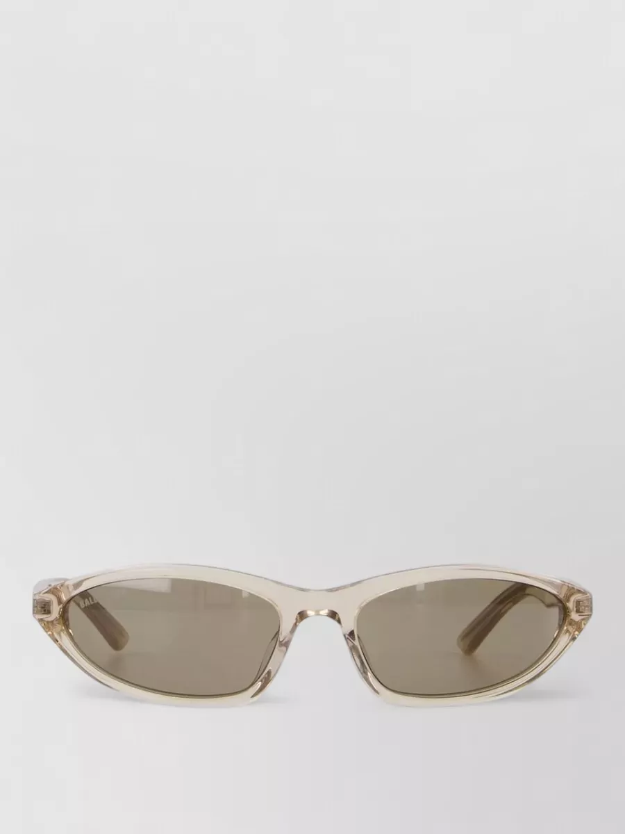 Balenciaga acetate oval sunglasses