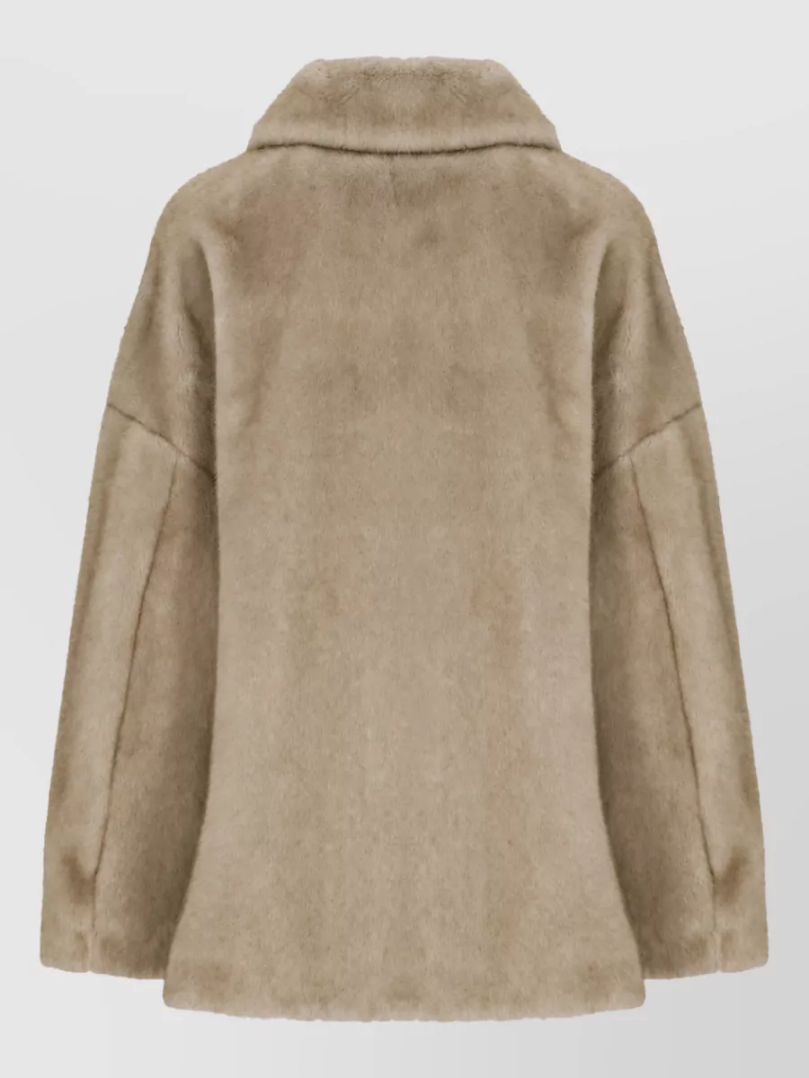 Herno Faux Fur Short Coat