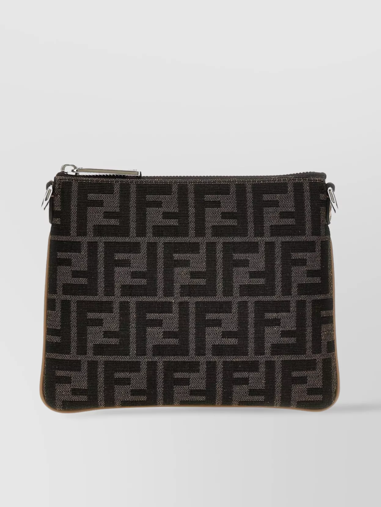 Shop Fendi Mini Ff Crossbody Bag With Adjustable Strap