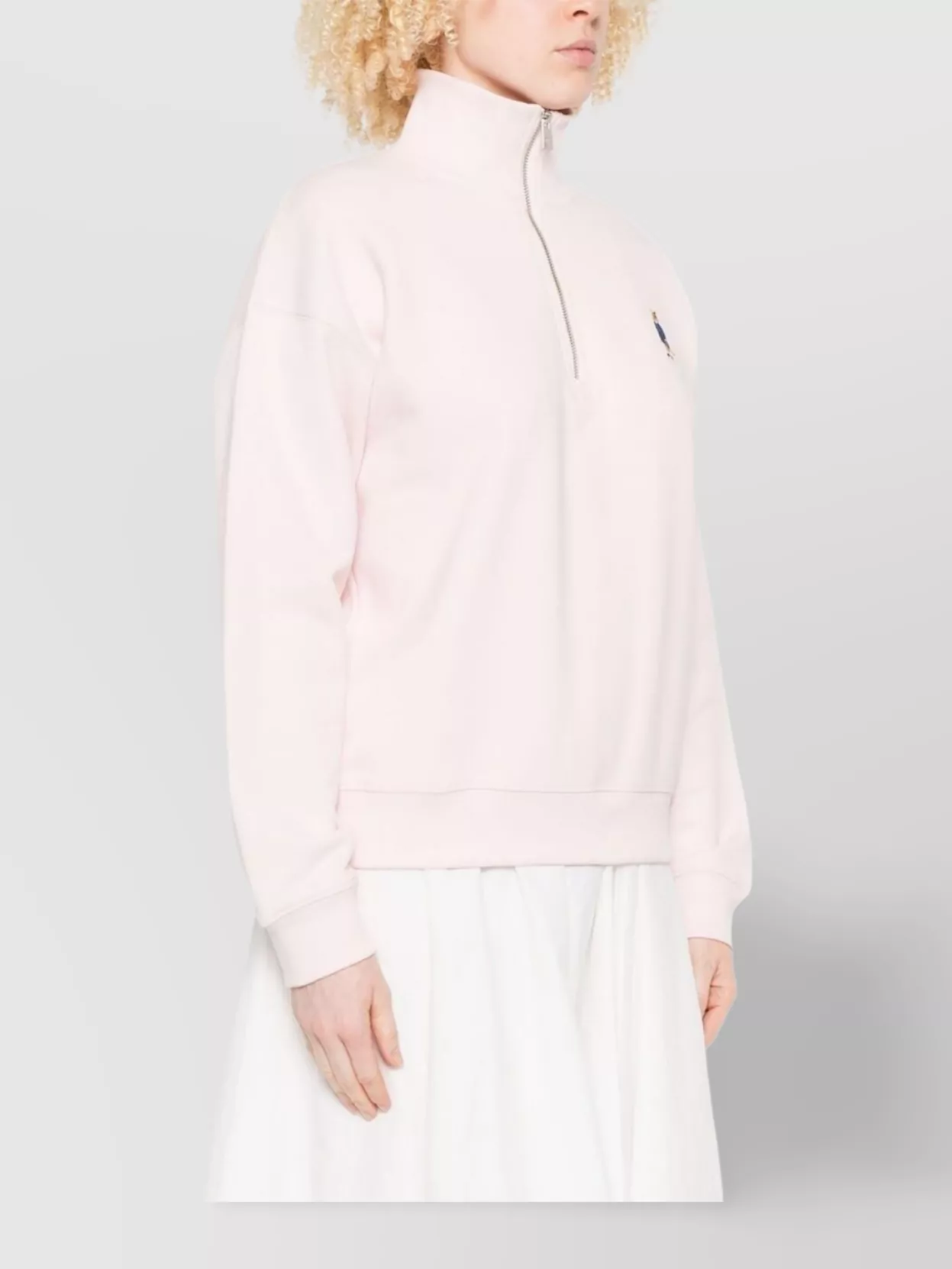 Maison Kitsuné Fox Knitwear High Collar Sweatshirt