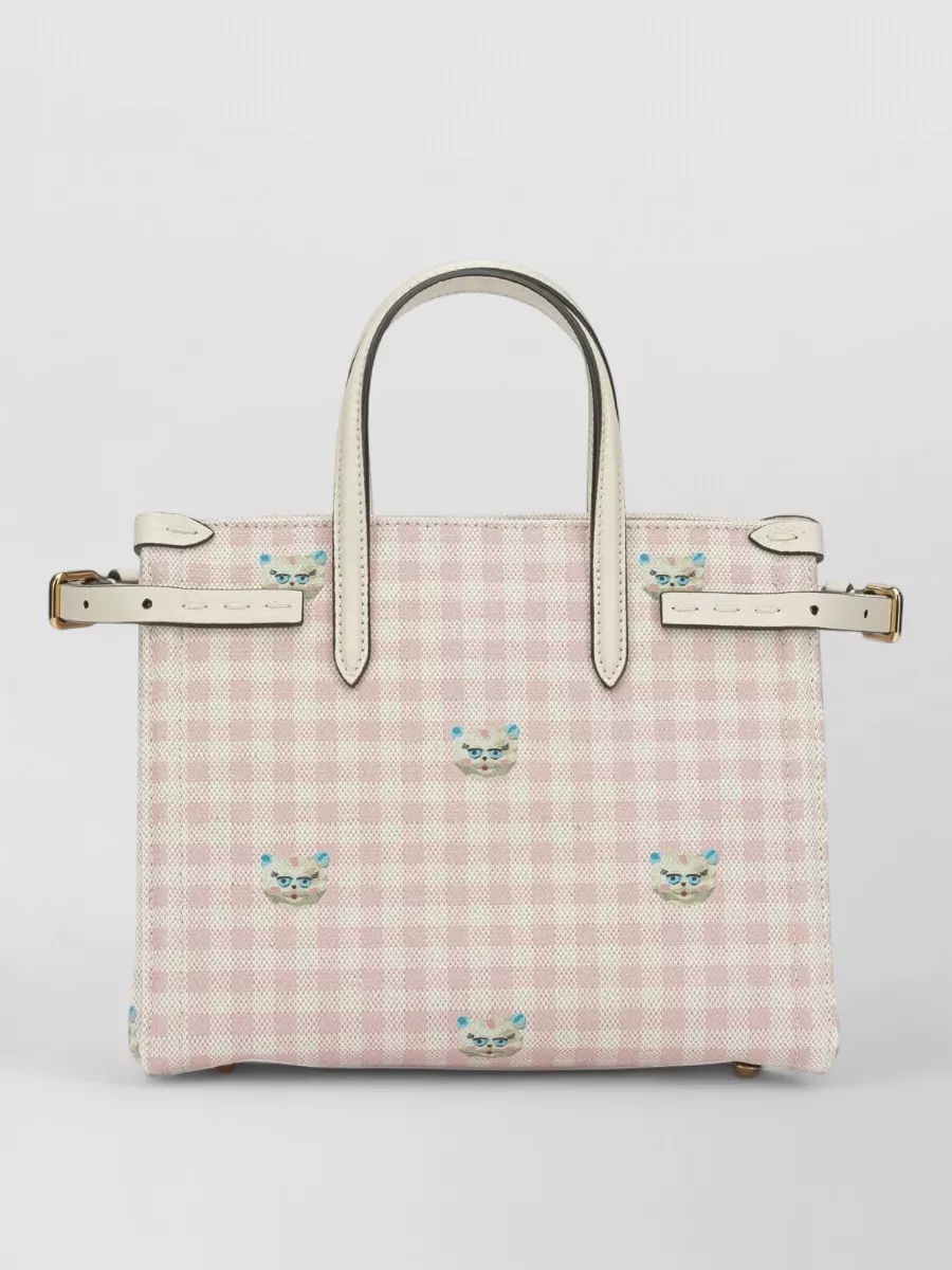 Valentino Garavani Antibes Small Cotton Linen Tote Bag