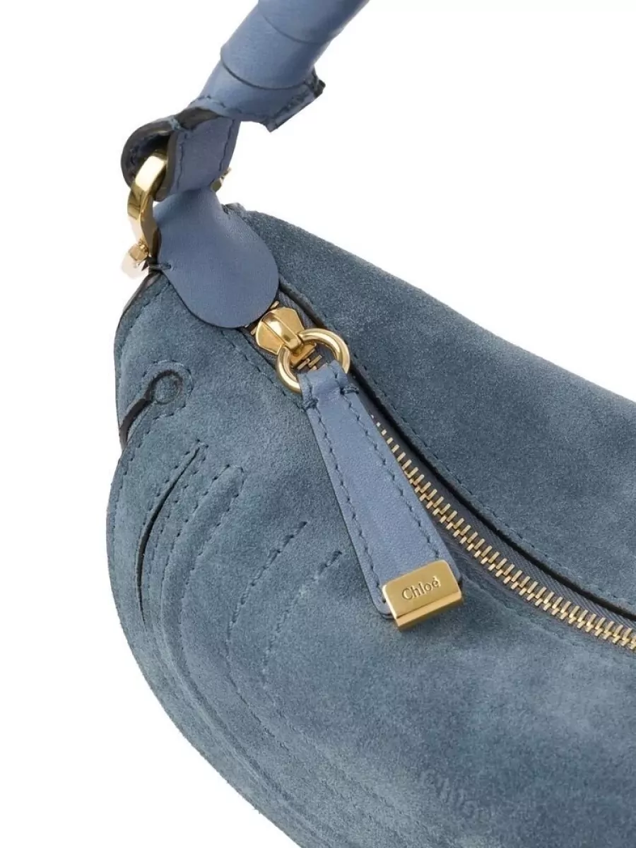 Chloé Marcie Leather Clutch Bag