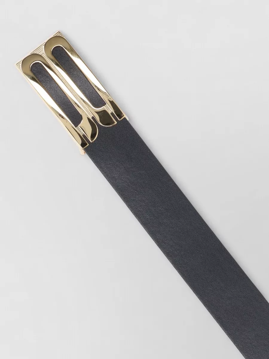 Victoria Beckham Adjustable Length Belts Smooth Finish Design