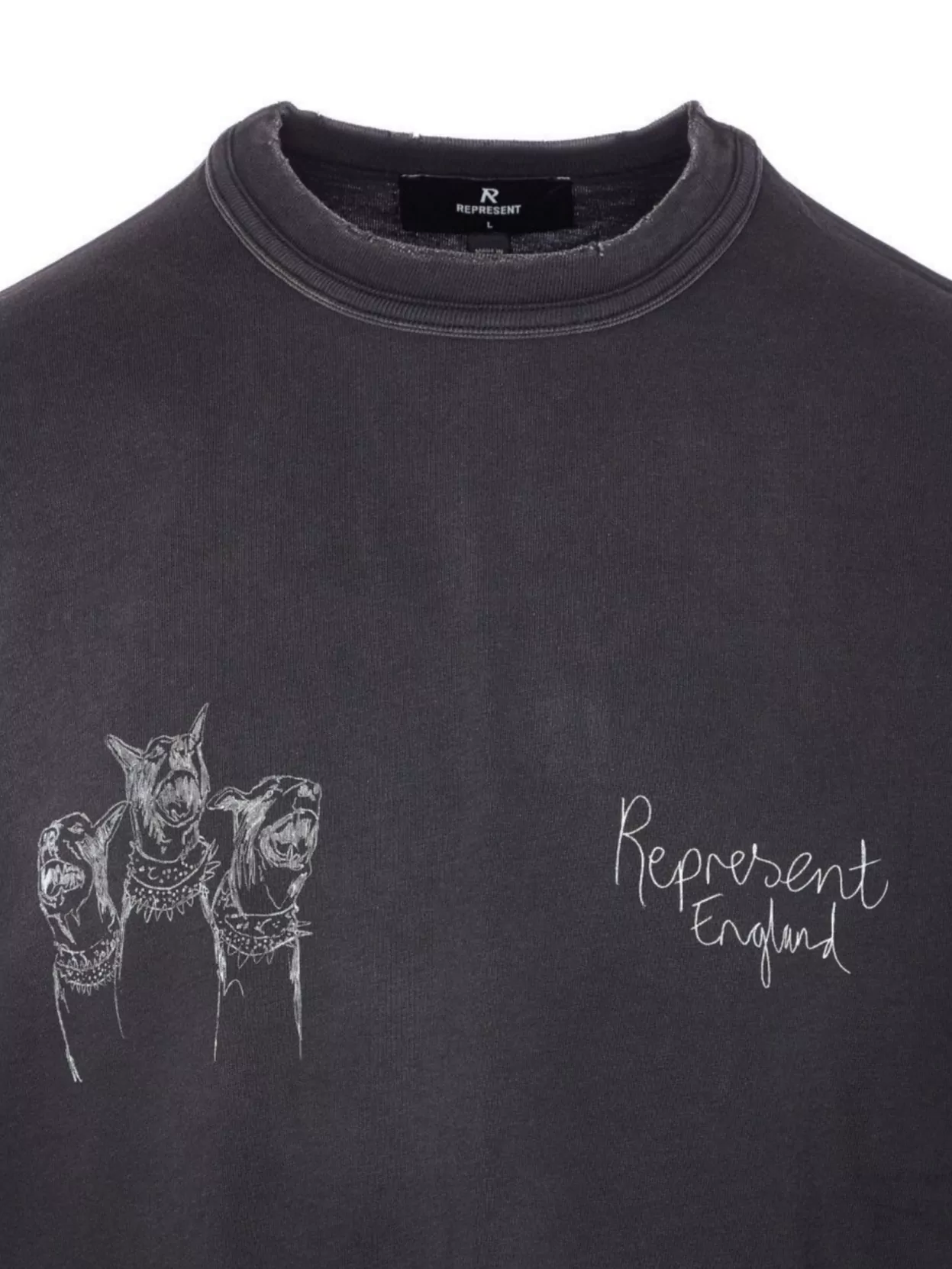 Represent Graphic Print Crewneck Short Sleeve T-Shirt
