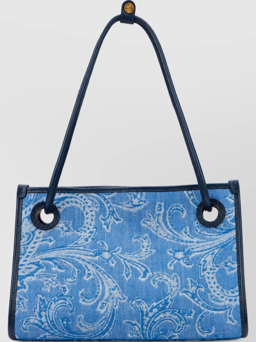 Etro Small Denim Tote Bag