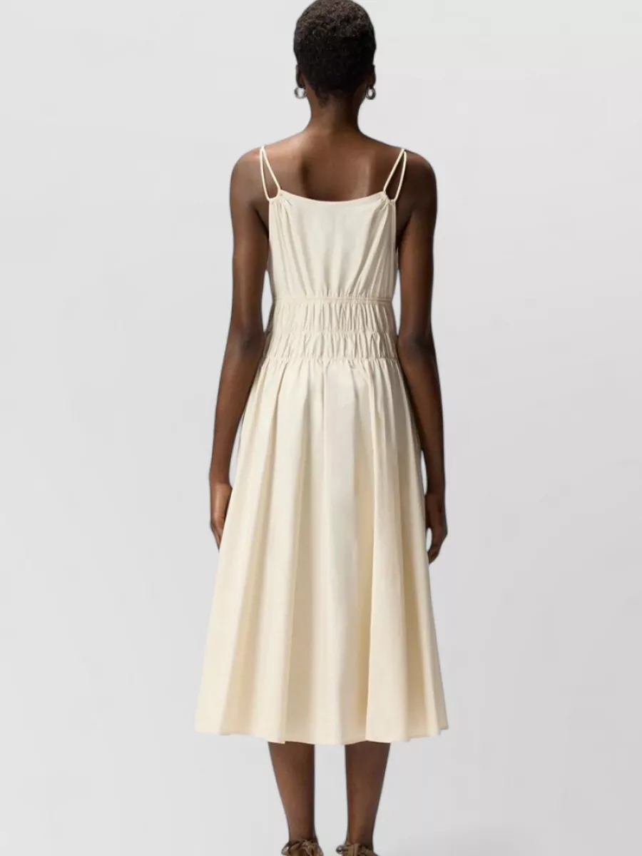 Pinko Cotton Midi Dress