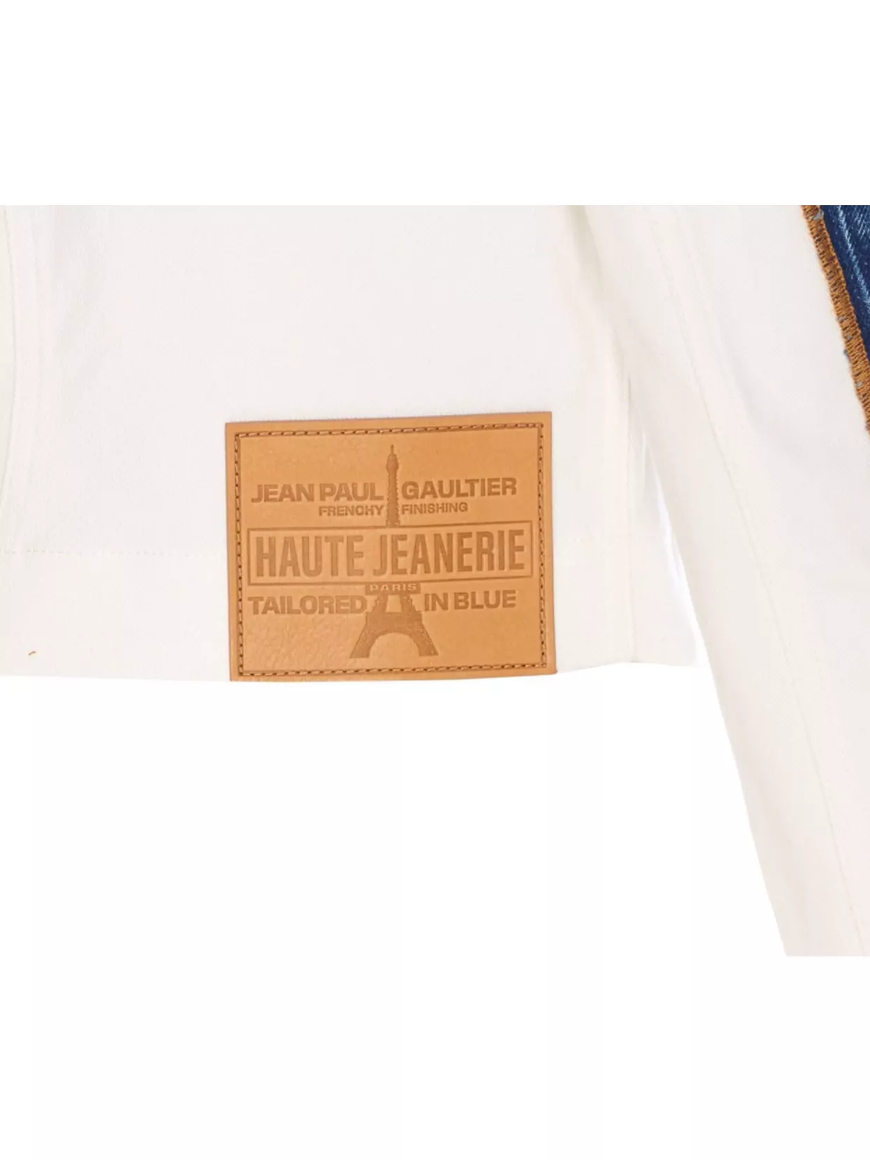 Jean Paul Gaultier Petit Grand Trompe Loeil Denim Jacket