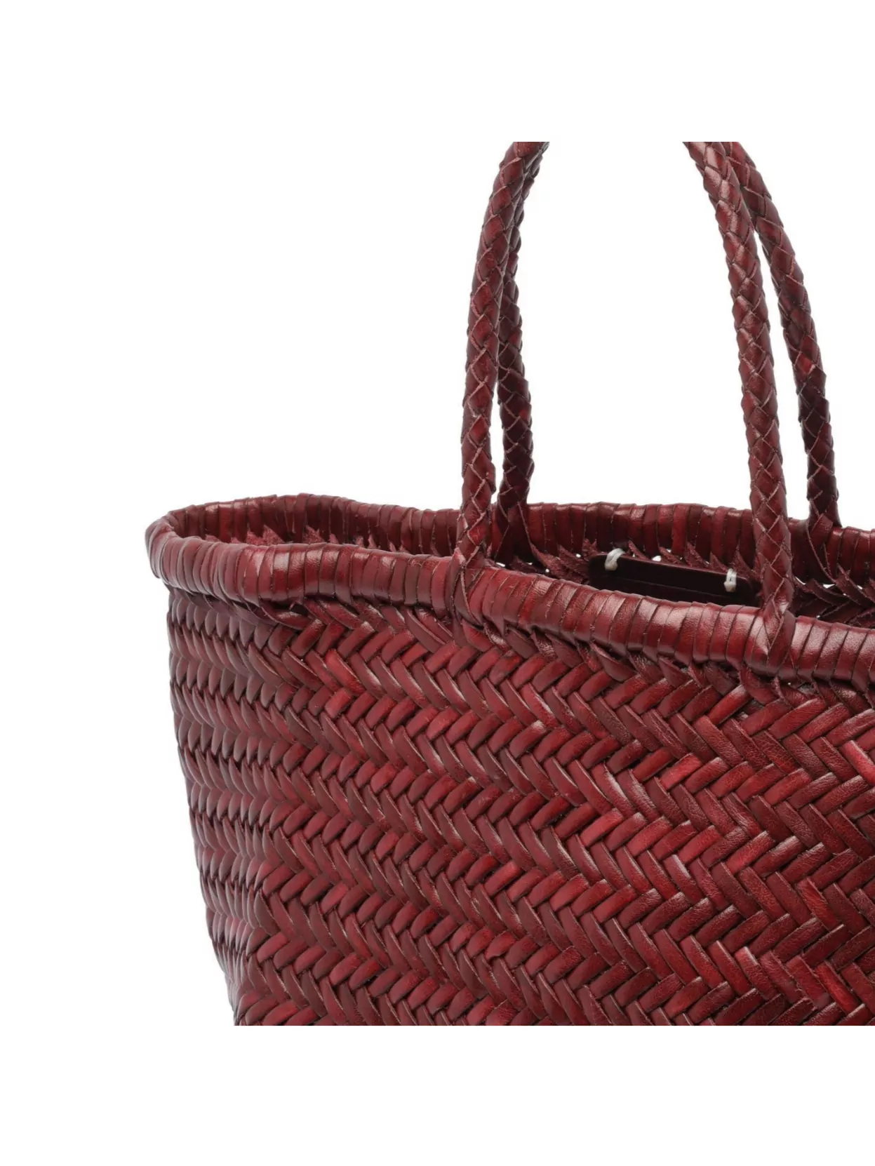 Dragon Diffusion Bamboo Triple Jump Woven Small Handbag