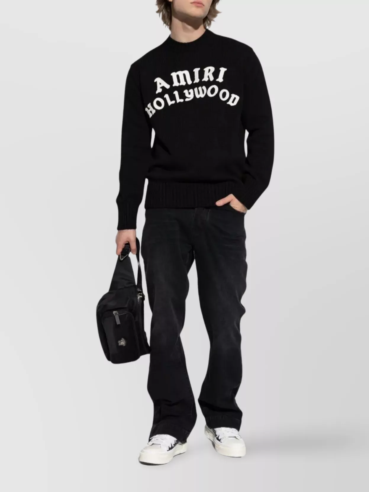 Amiri Hollywood Crew Neck Sweater