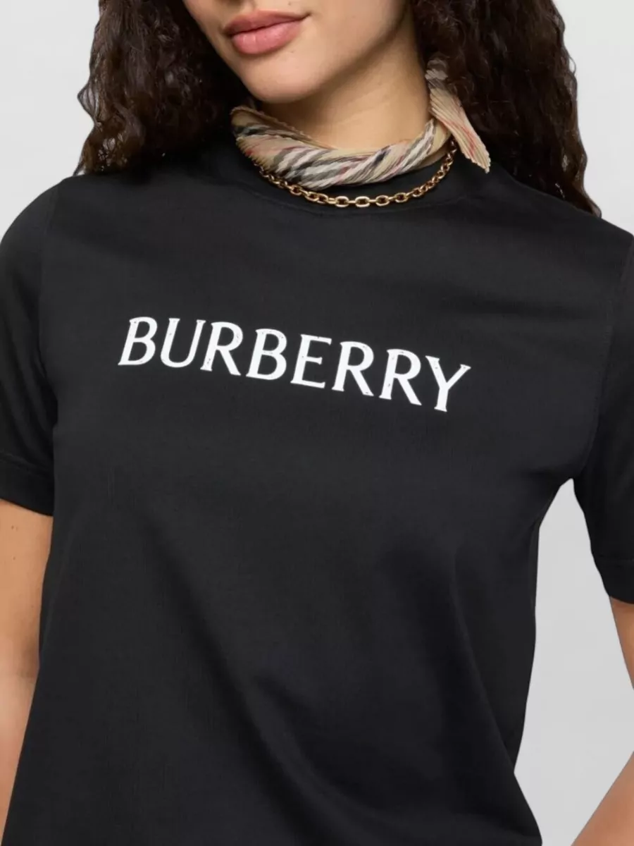 Burberry Cotton Logo-Print Short-Sleeve T-Shirt