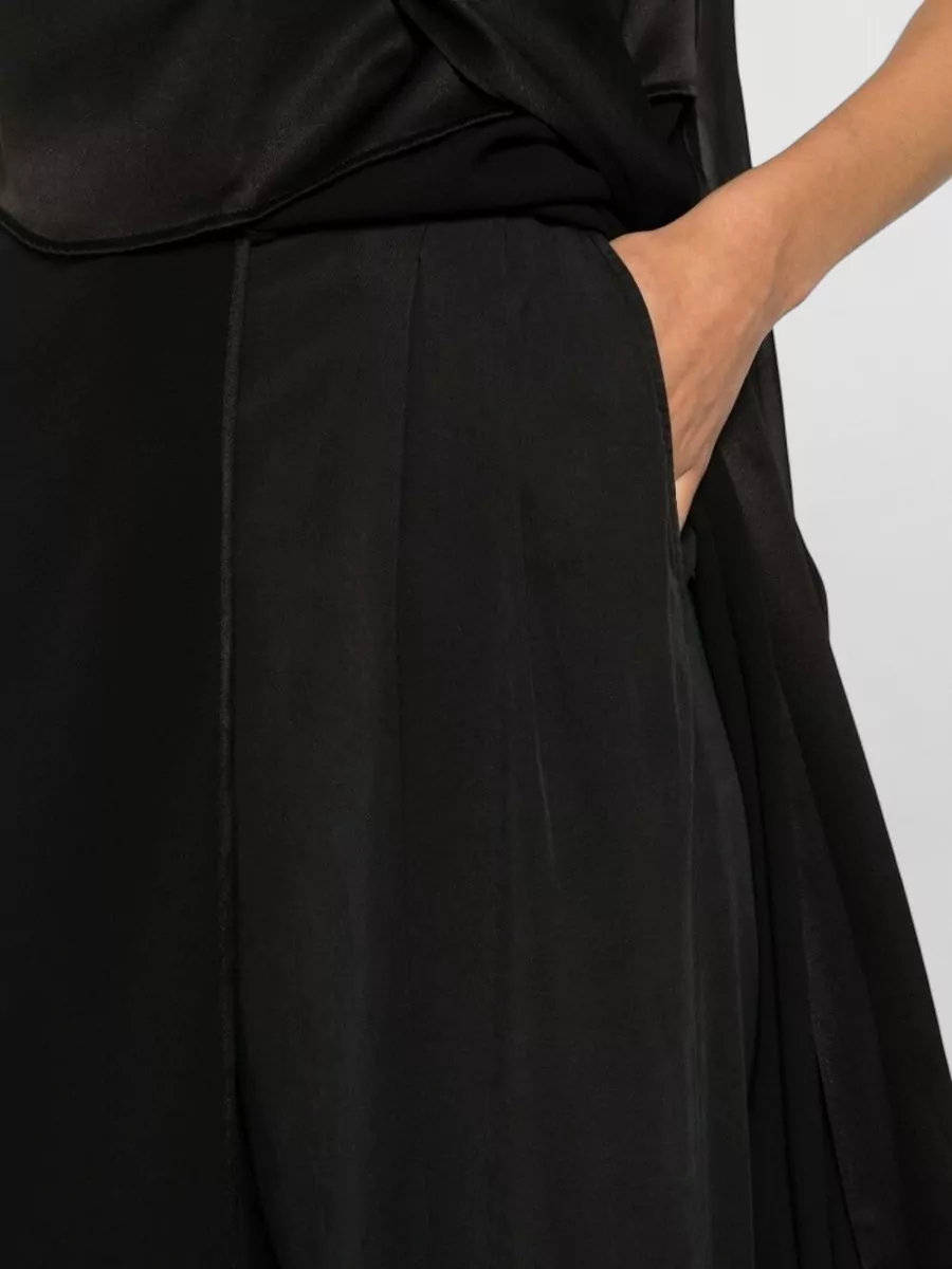Via Masini 80 Pleated Wide-Leg Trousers