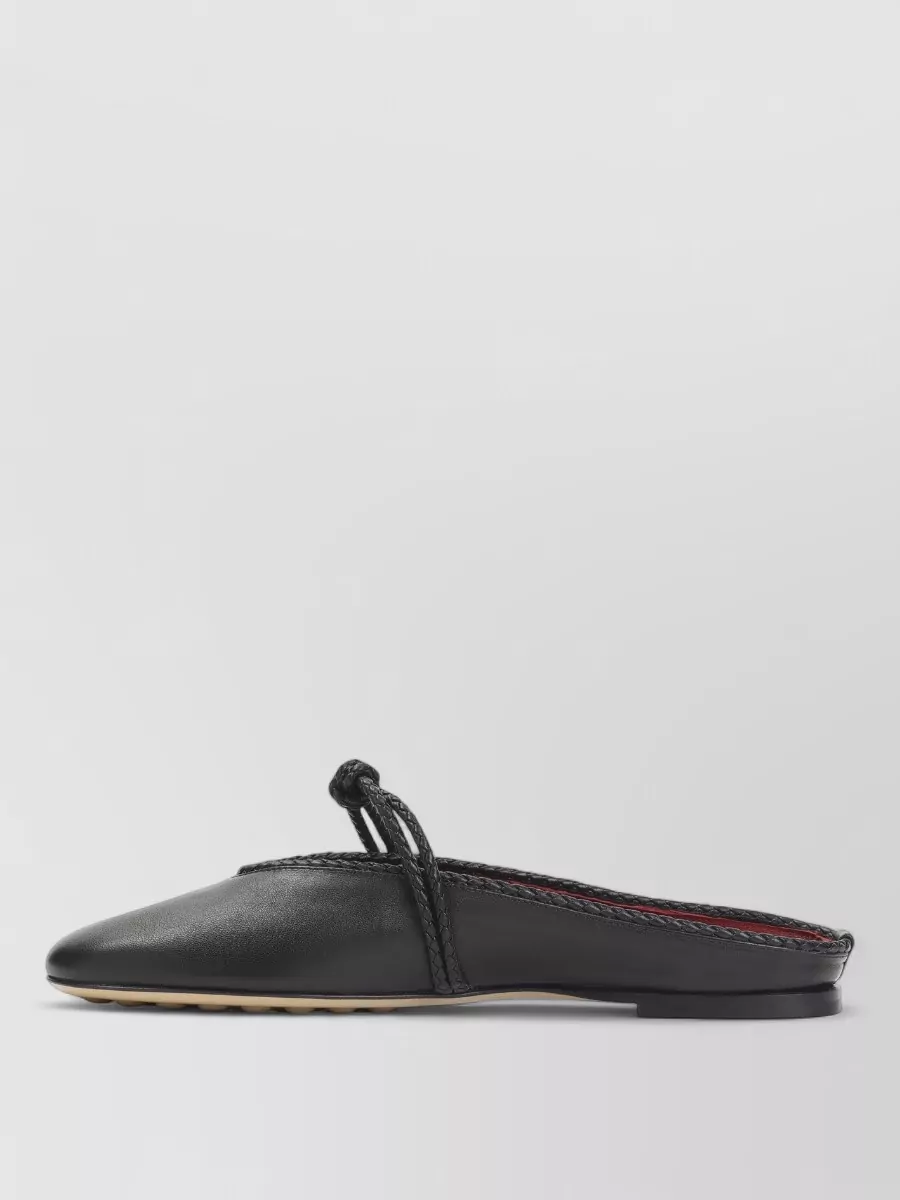 Bottega Veneta Leather Mary-Jane Mules