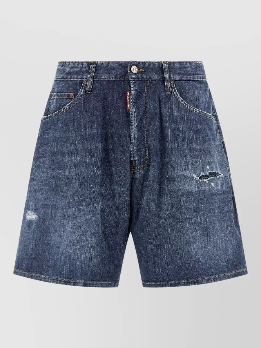 Dsquared2 denim bermuda shorts