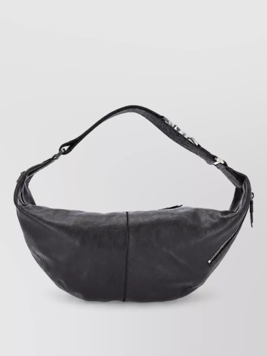 Lemaire buffalo leather quiver belt bag