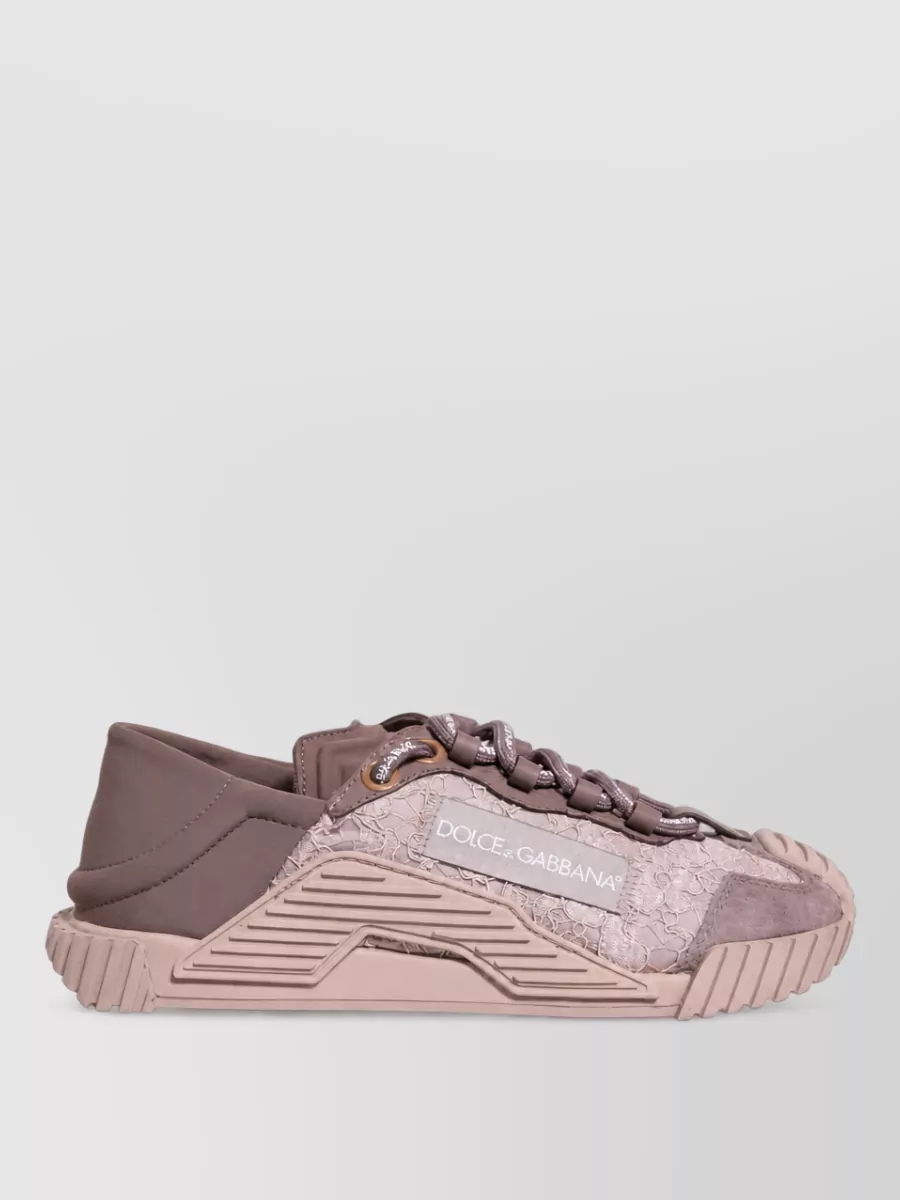 Dolce&Gabbana Lace Low-Top Sneakers