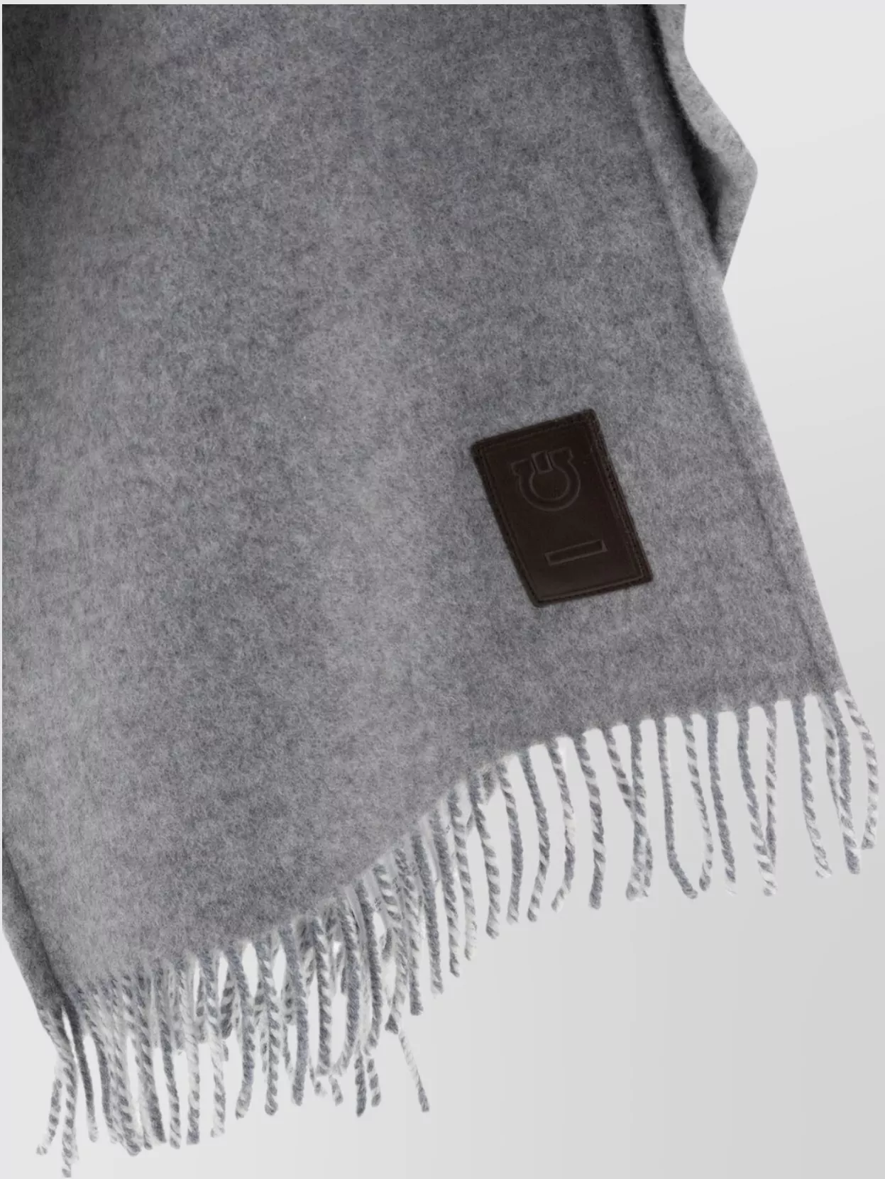 Ferragamo Fringe Hooded Scarves Featuring Detailing