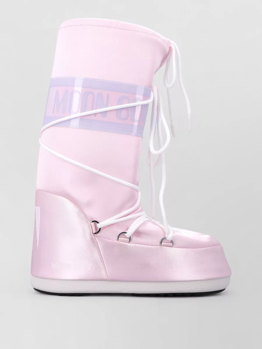 Moon Boot Pearly Lace-Up Boots