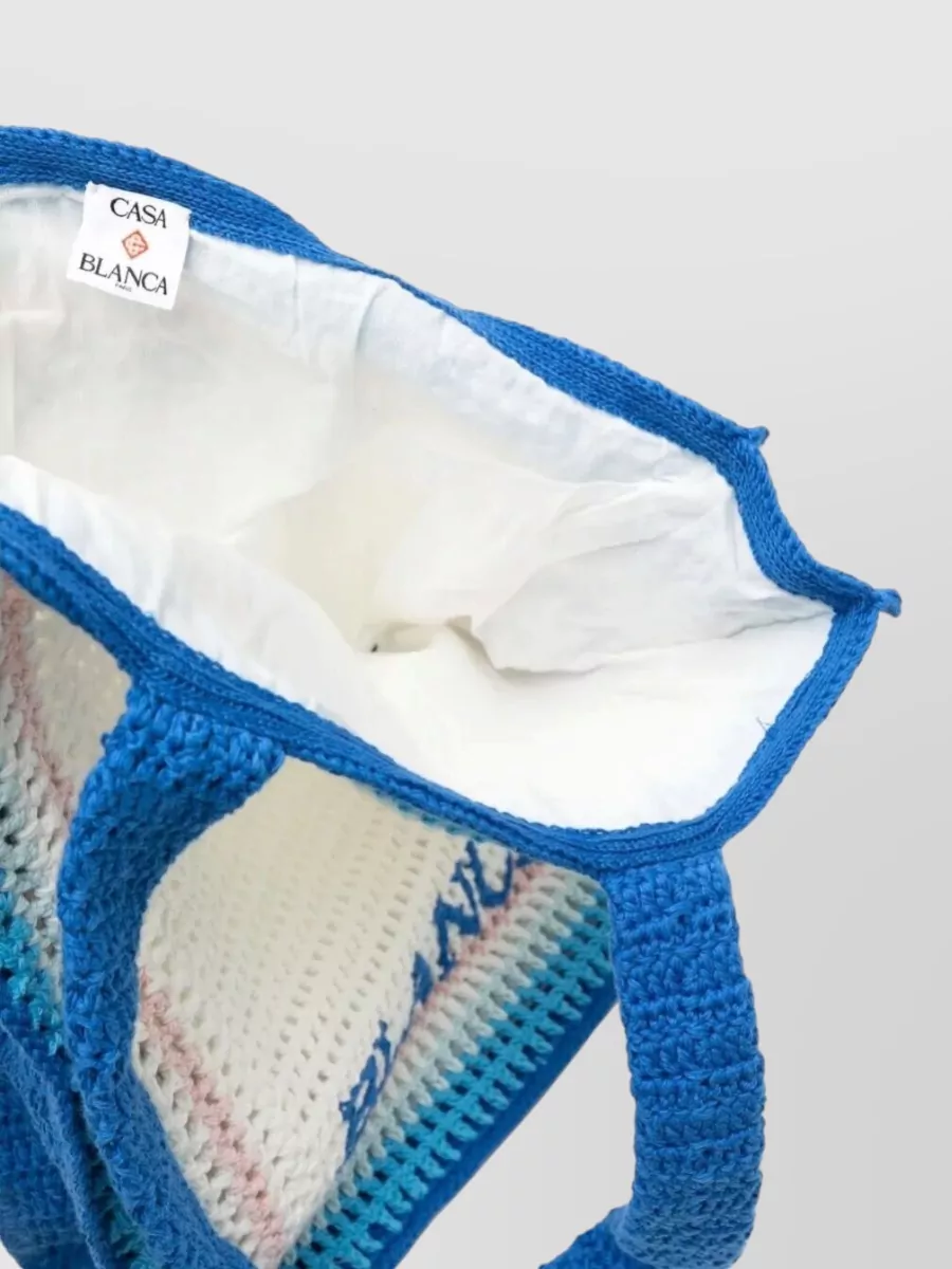 Casablanca Crochet Tote Bag