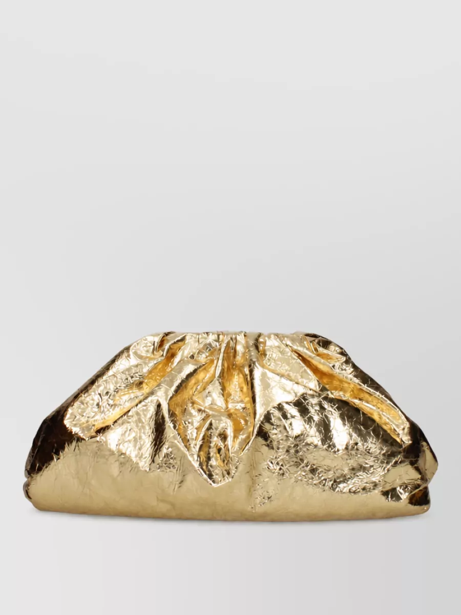 Bottega Veneta na leather clutch bag
