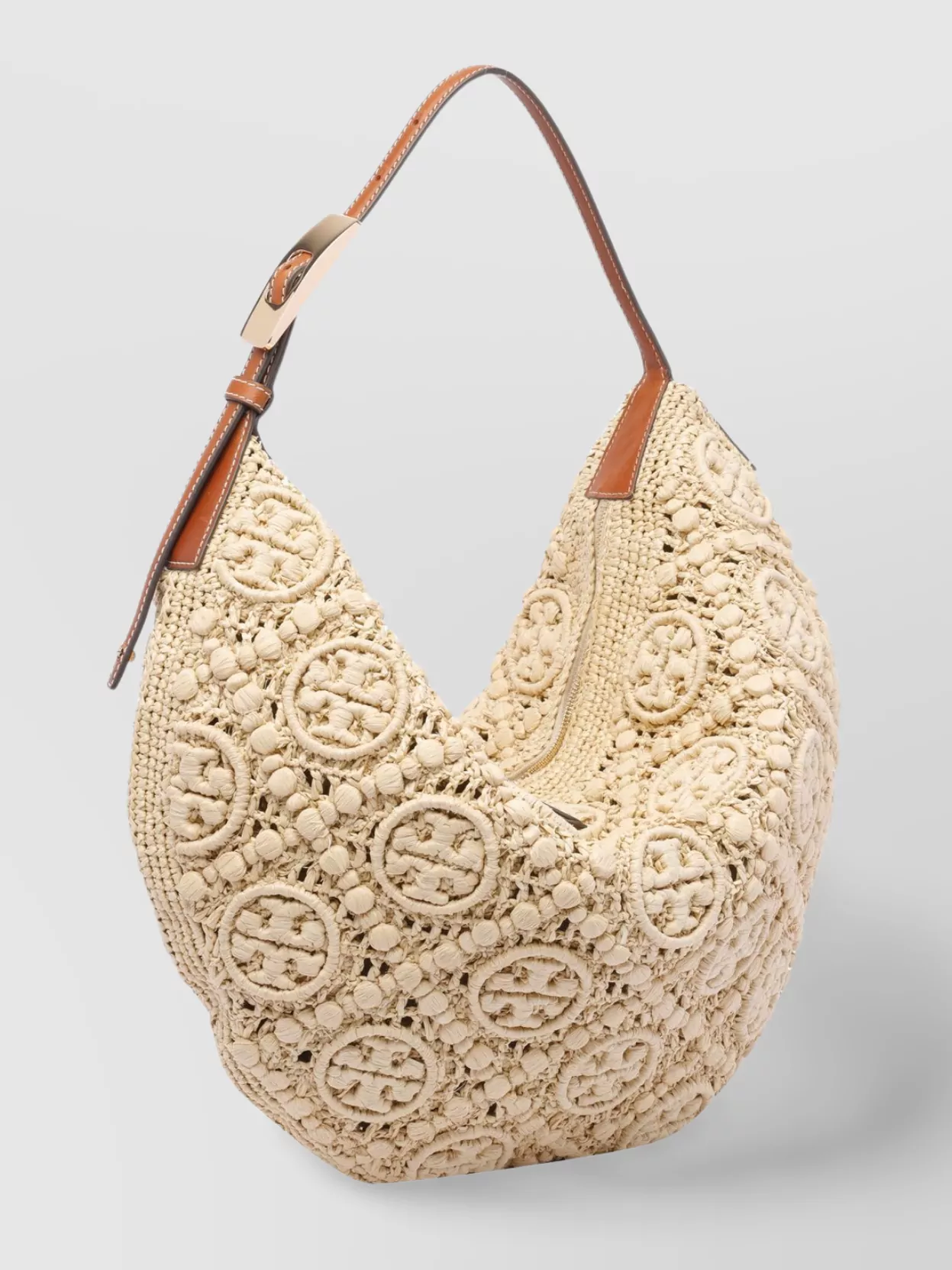 【関税込み】Tory Burch ベージュ Balloon エナメル バッグ Tory Burch Patent Leather Balloon Bag | Bloomingdale's