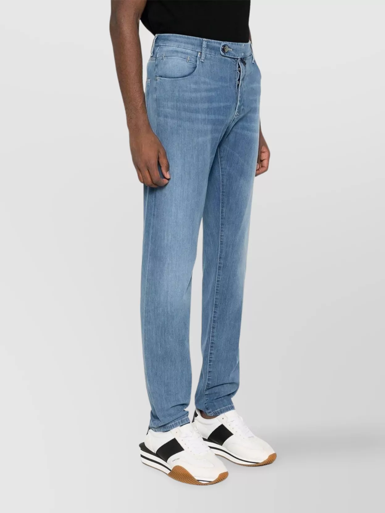 Incotex Denim Pants With Belt Loops