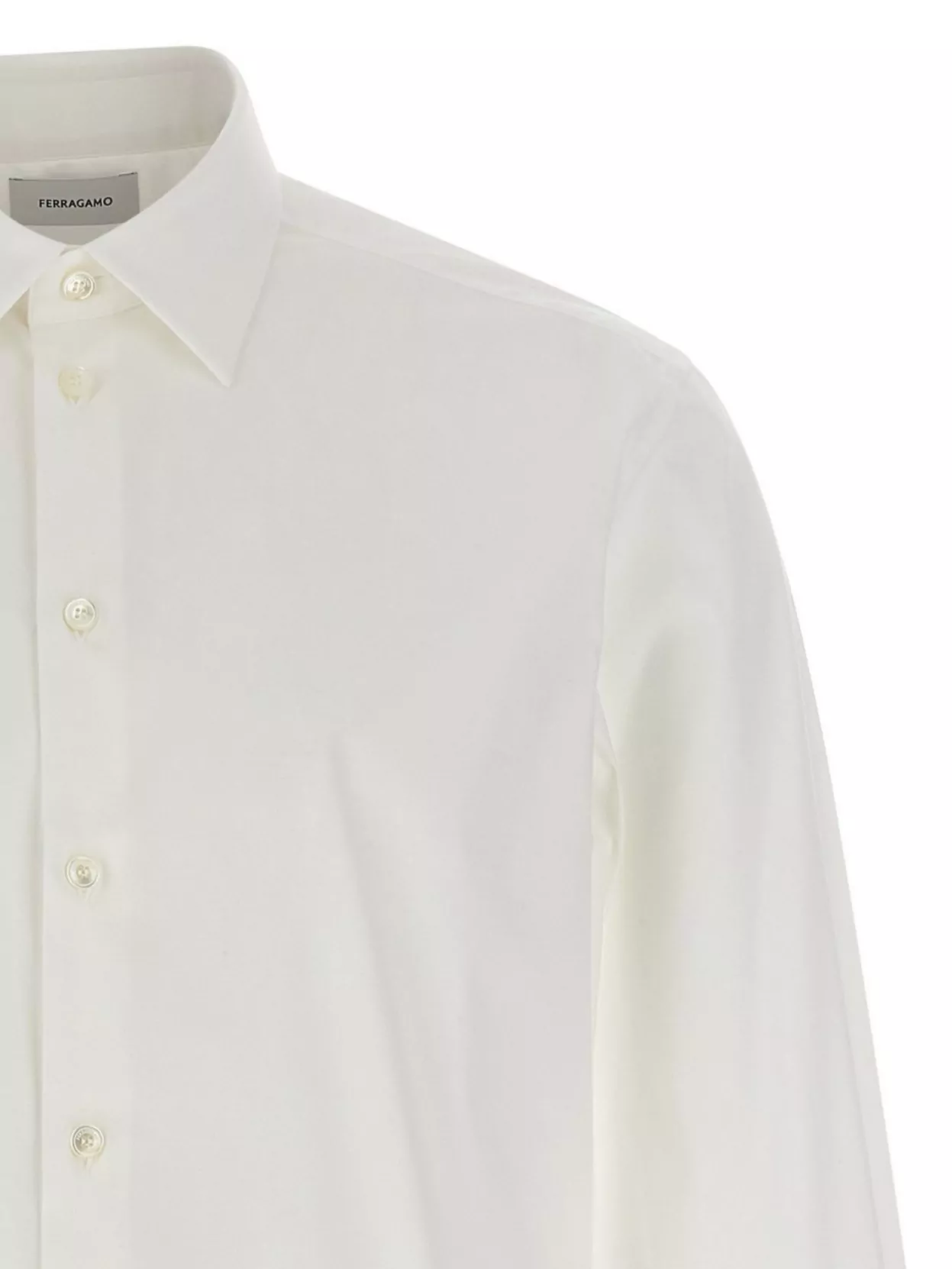 Ferragamo Poplin Shirt Shirt And Blouse