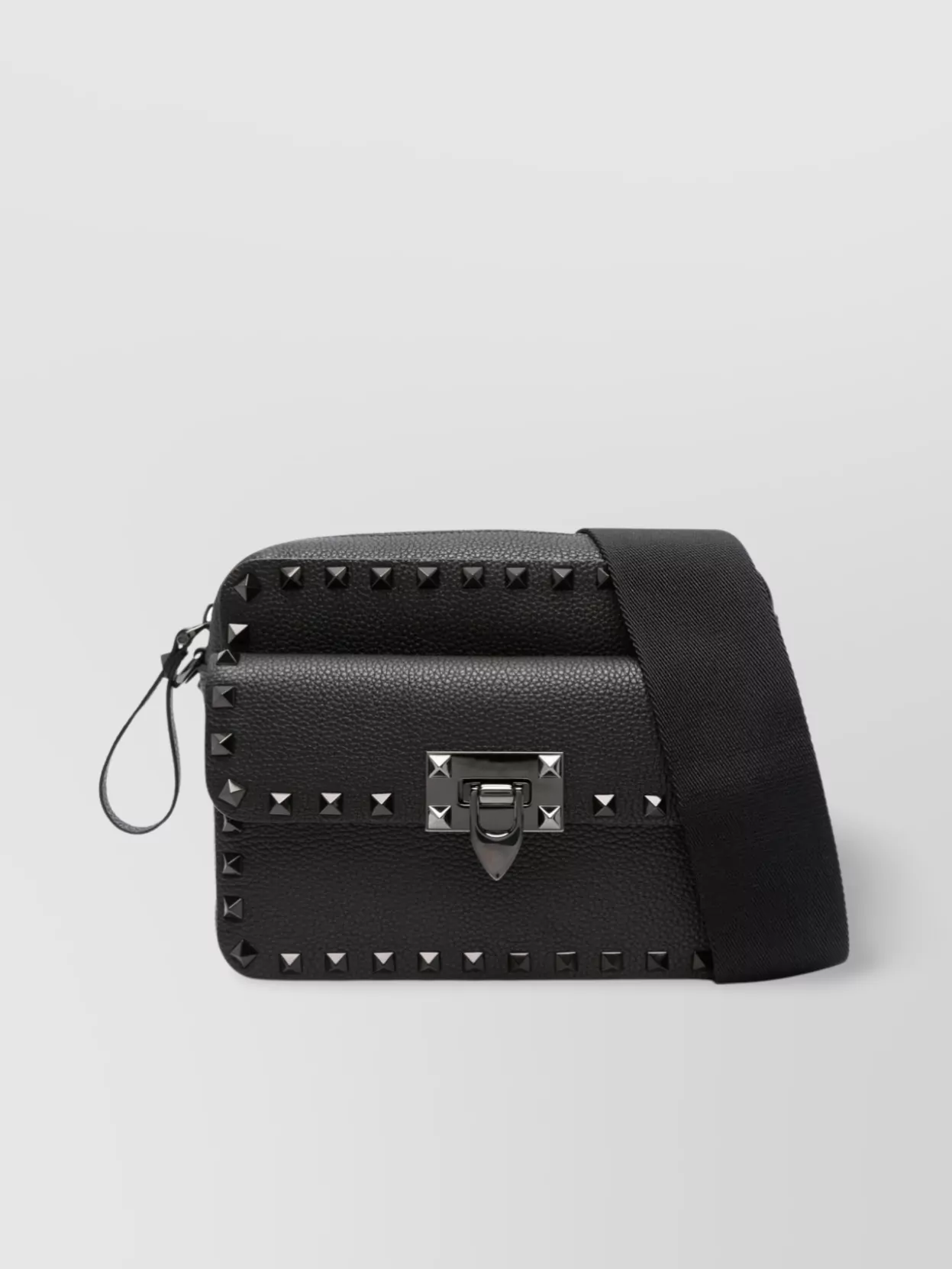 Shop Valentino Pebbled Texture Shoulder Bag