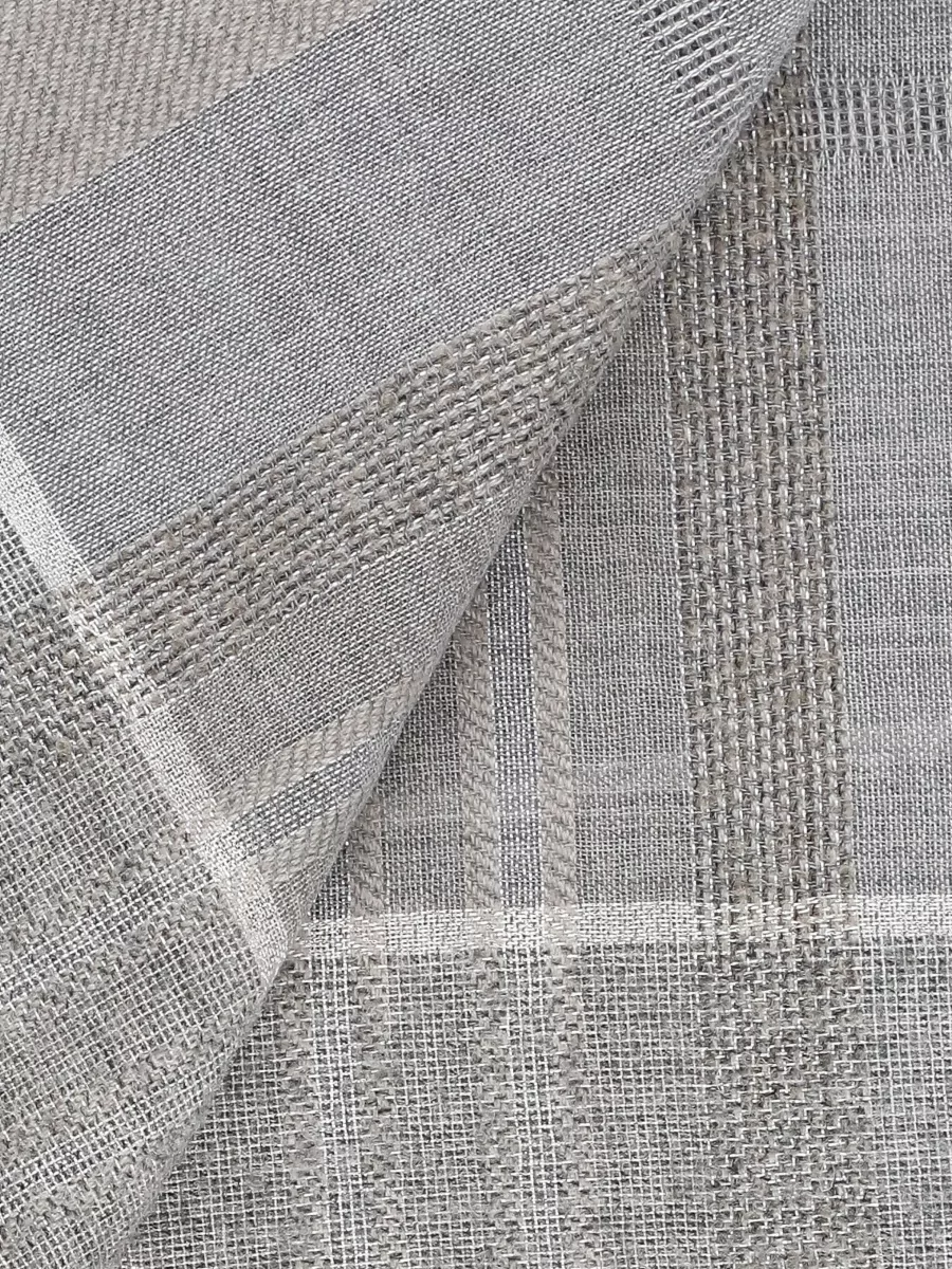 Peserico Lurex Checked Wool Blend Women Stole