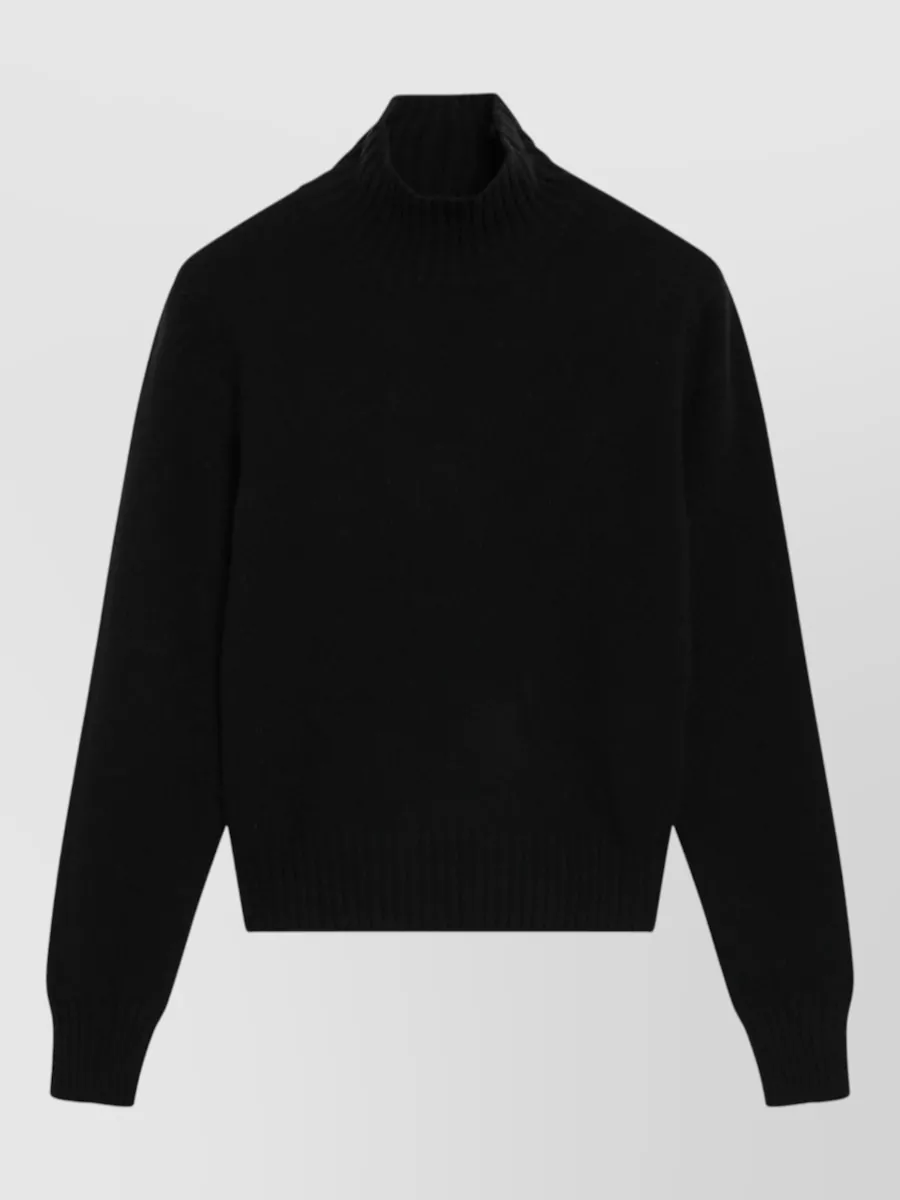 Ami Paris cashmere turtleneck jumper