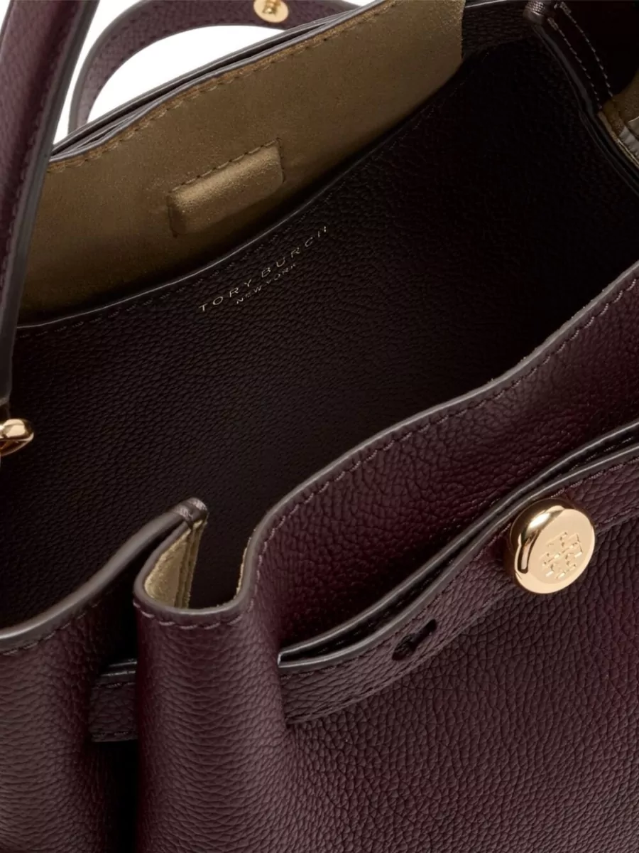 Tory Burch Romy Small Leather Tote Bag