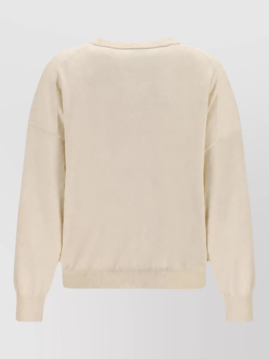 Brunello Cucinelli Cashmere Ribbed Crew-Neck Sweatshirt