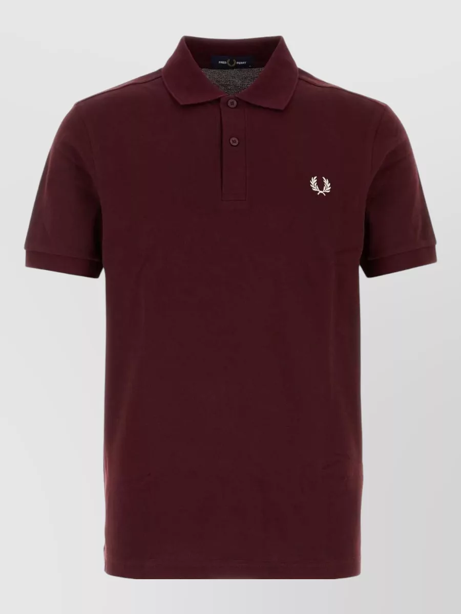 Fred Perry Cotton Piqué Polo Shirt