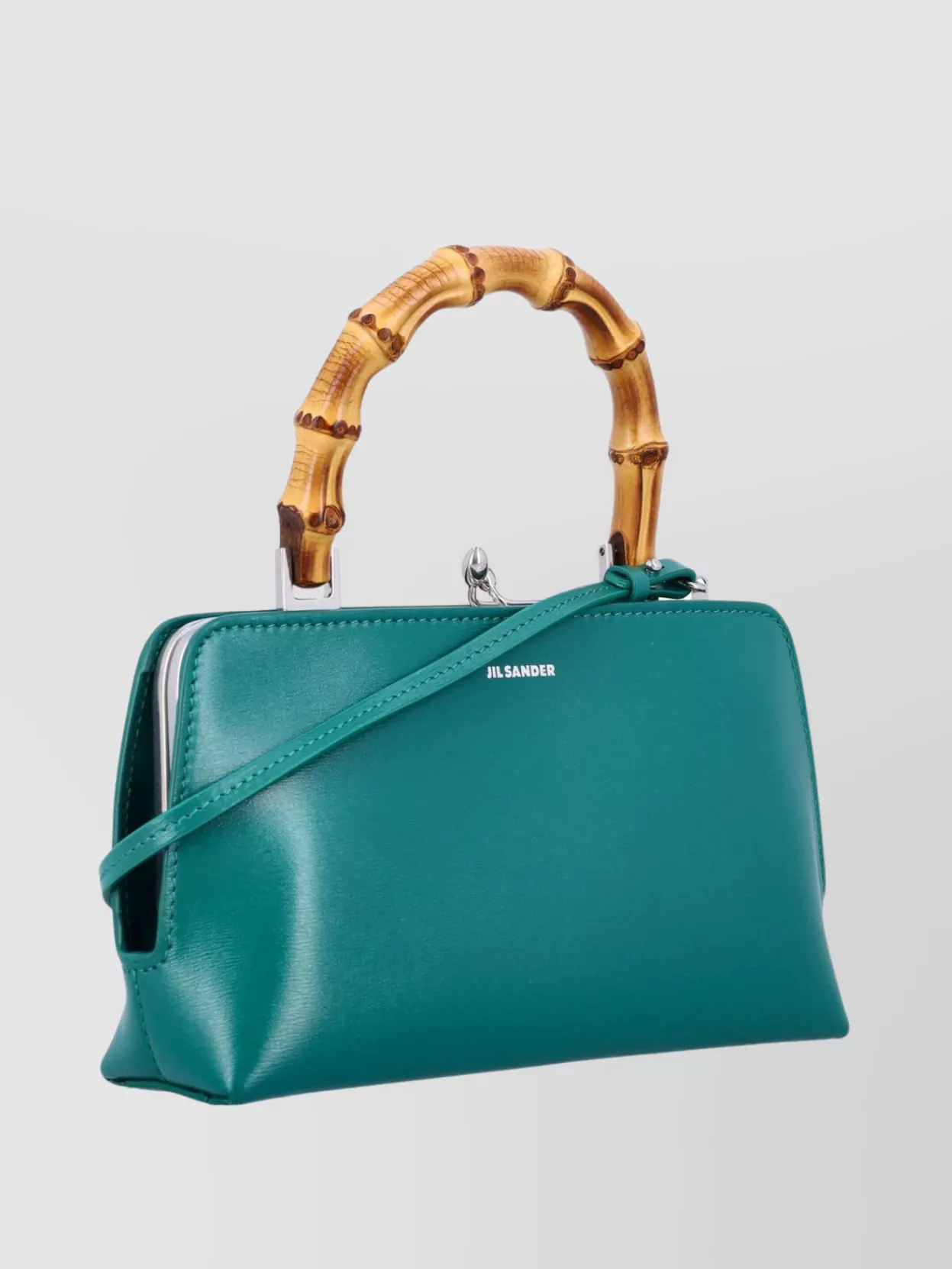 Jil Sander Mini Bamboo Tote Detachable Strap