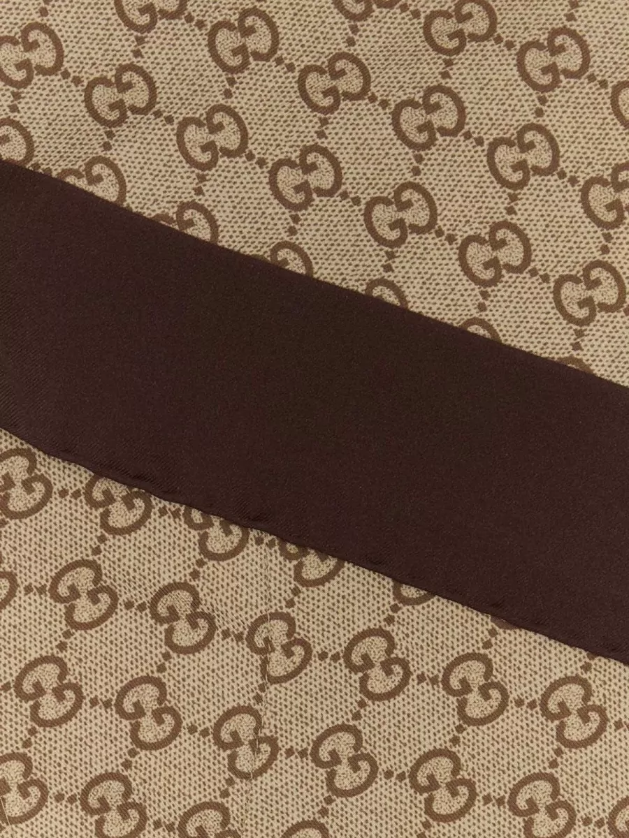 Gucci Silk Twill Scarf
