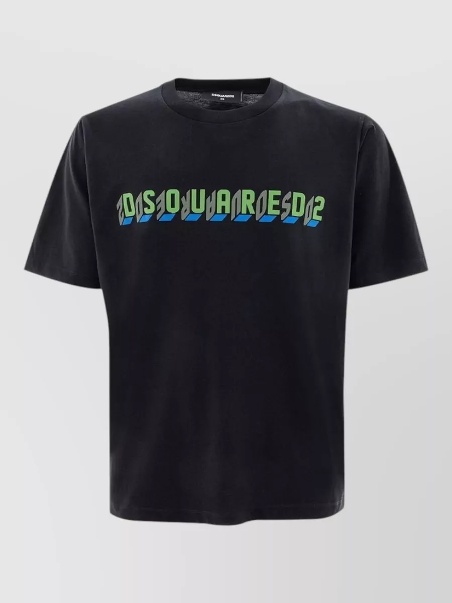 Dsquared2 cotton logo print t-shirt