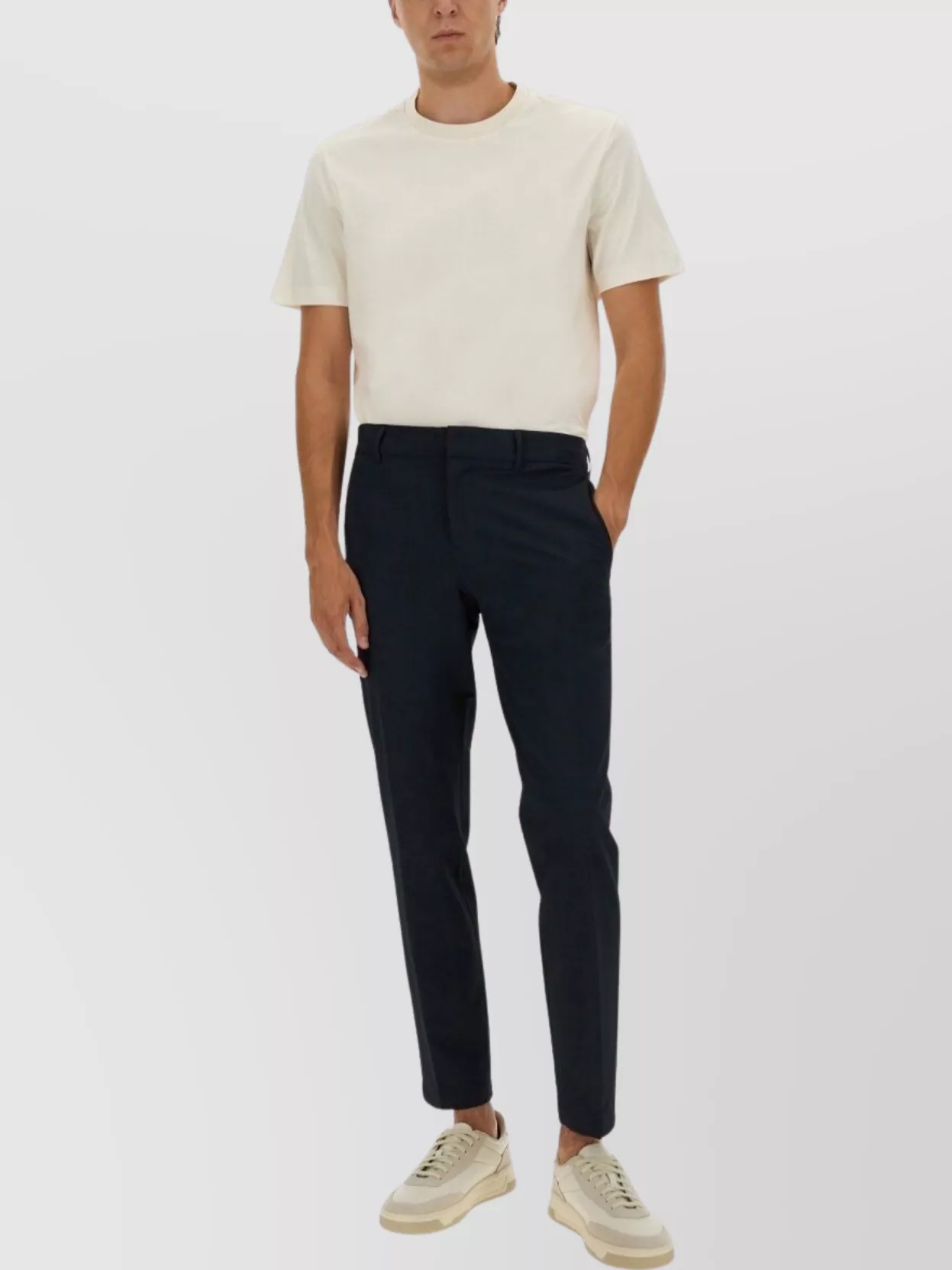 Boss Tailored Trousers With Pockets And Loops