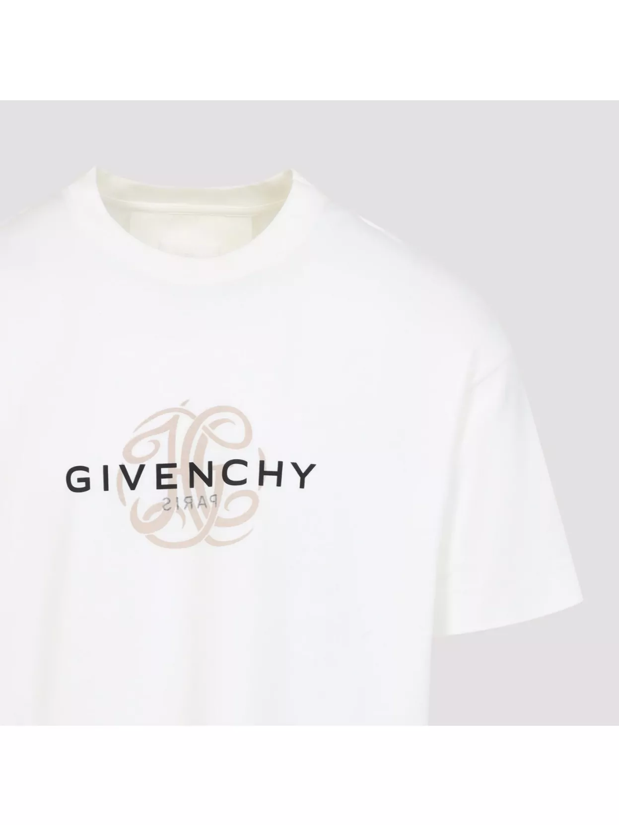 Shop Givenchy Logo Stamped Cotton Jersey T-shirt