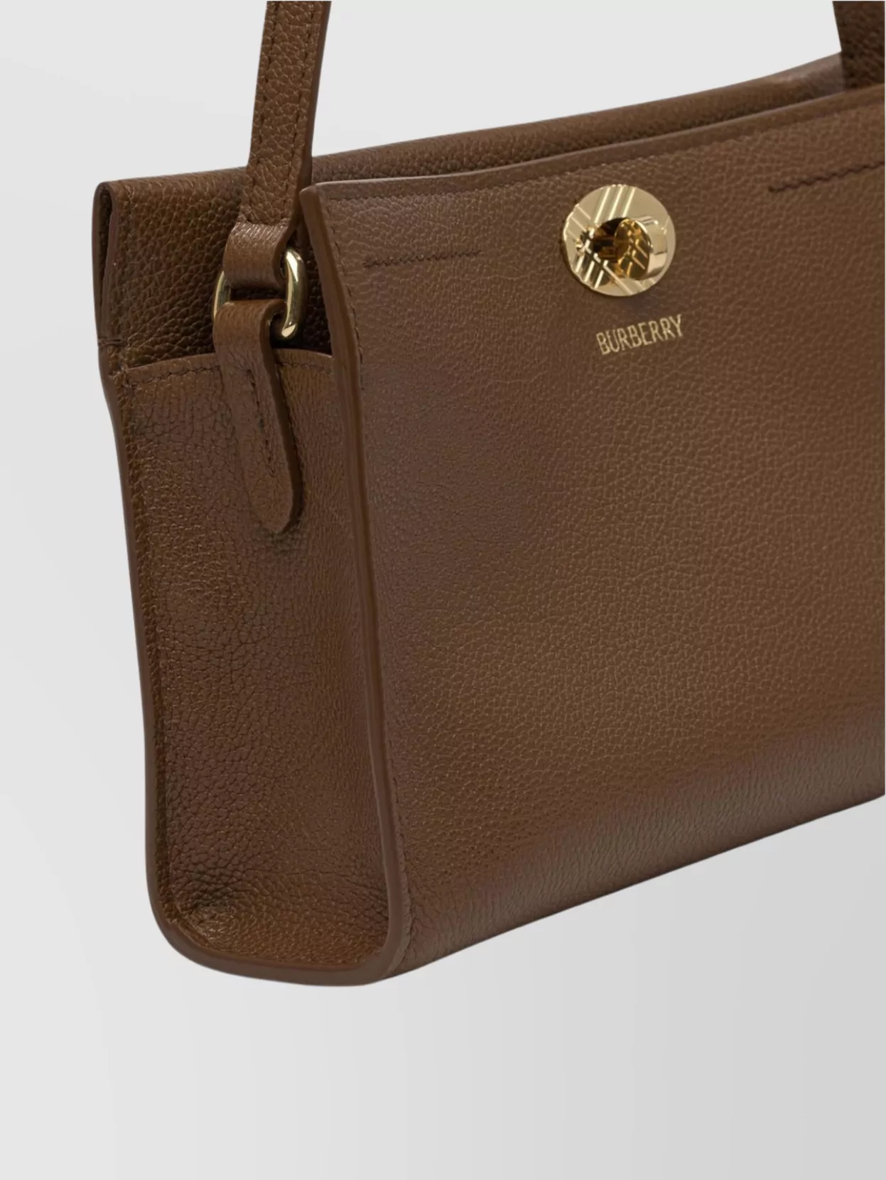 Burberry Cotswolds Textured Cross-Body Bag With Adjustable Strap