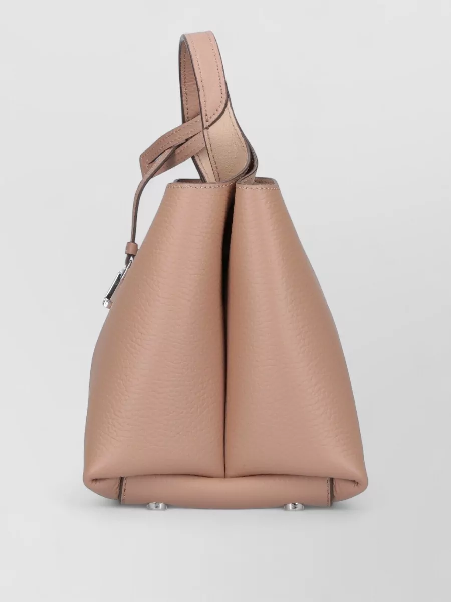 Tod's Crossbody Bag Top Handle Adjustable Strap Hardware