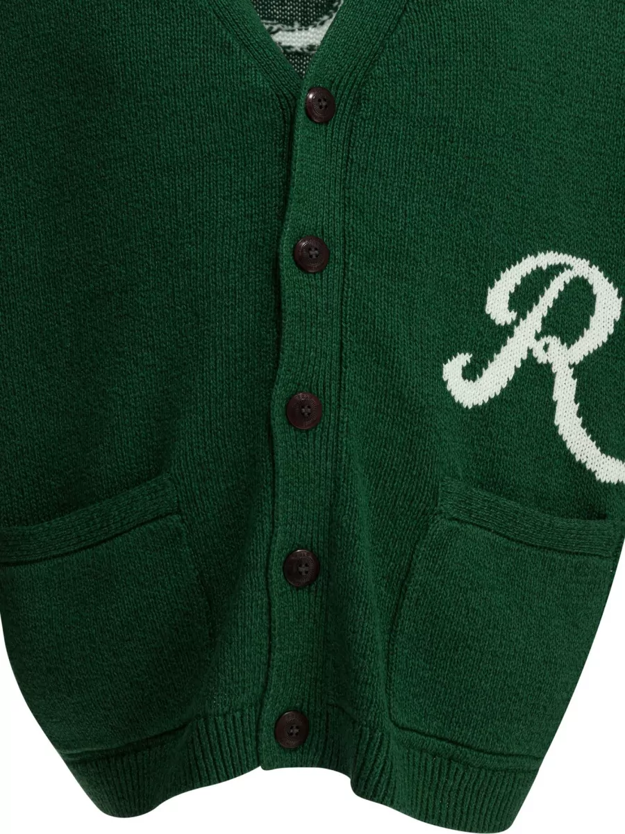 Polo Ralph Lauren Fine-Knit V-Neck Linen-Cotton Cardigan