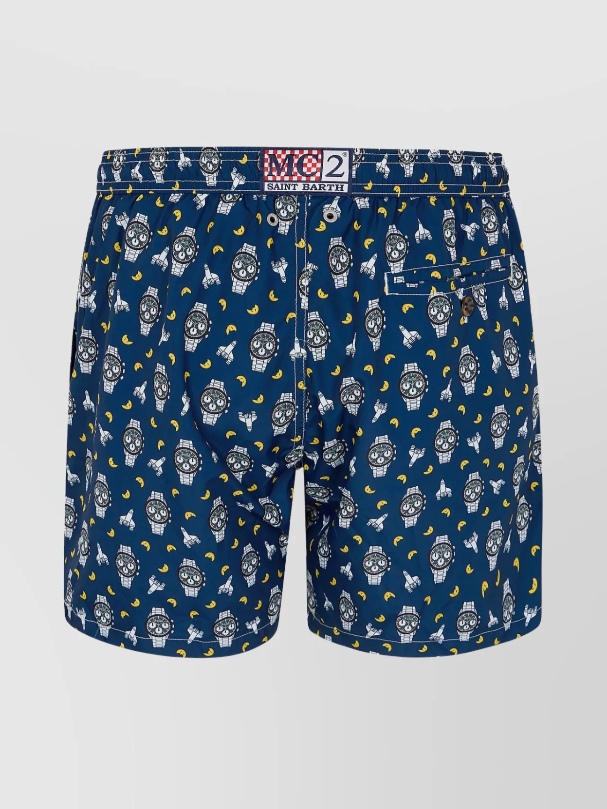 Mc2 Saint Barth Micro Fantasy Ultralight Swim Short With Pockets