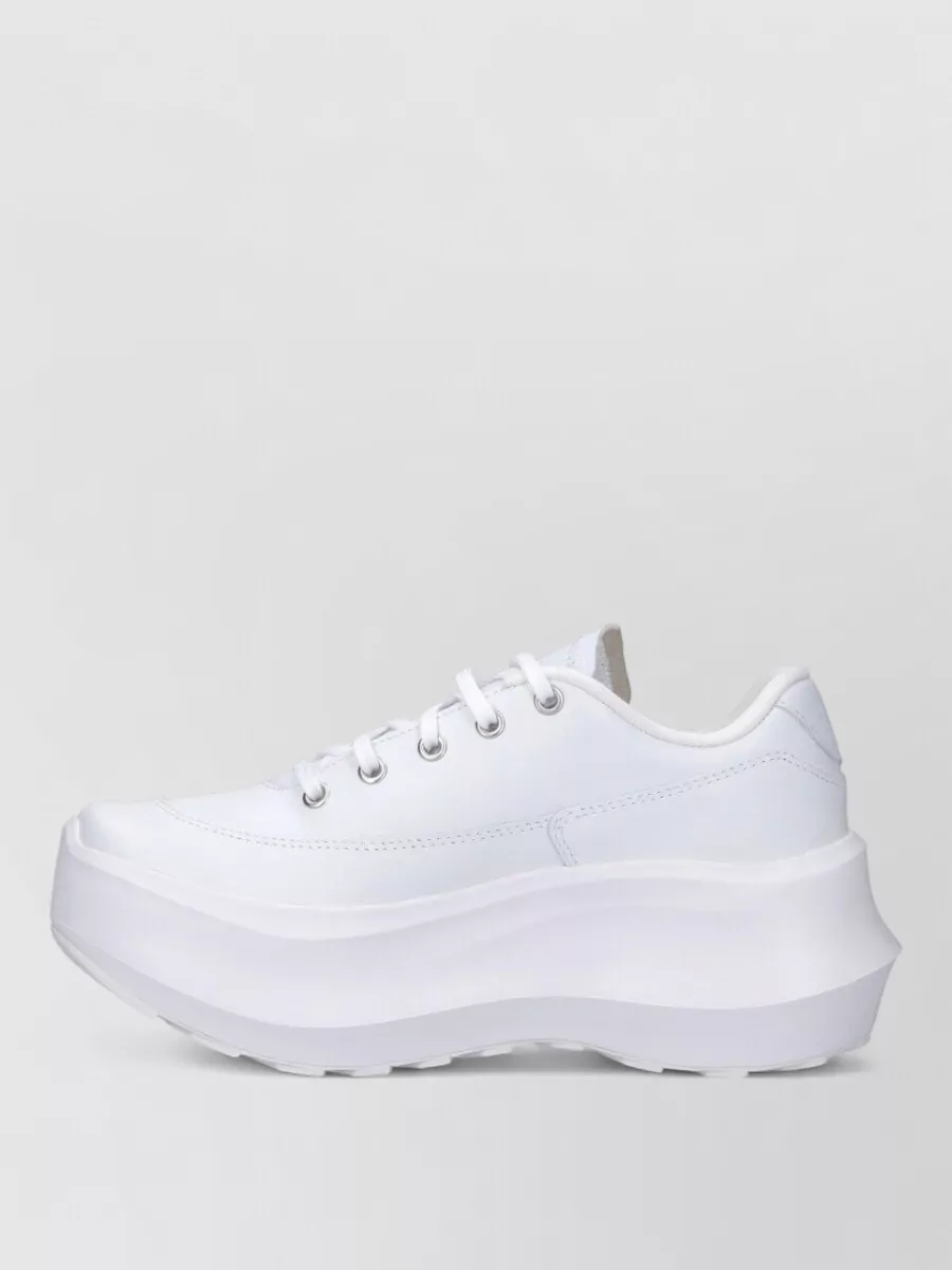 Comme Des Garçons Leather Low-Top Sneakers