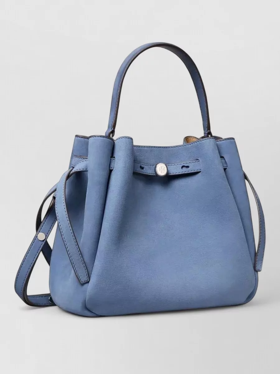 Tory Burch Romy Lamb Leather Bucket Bag